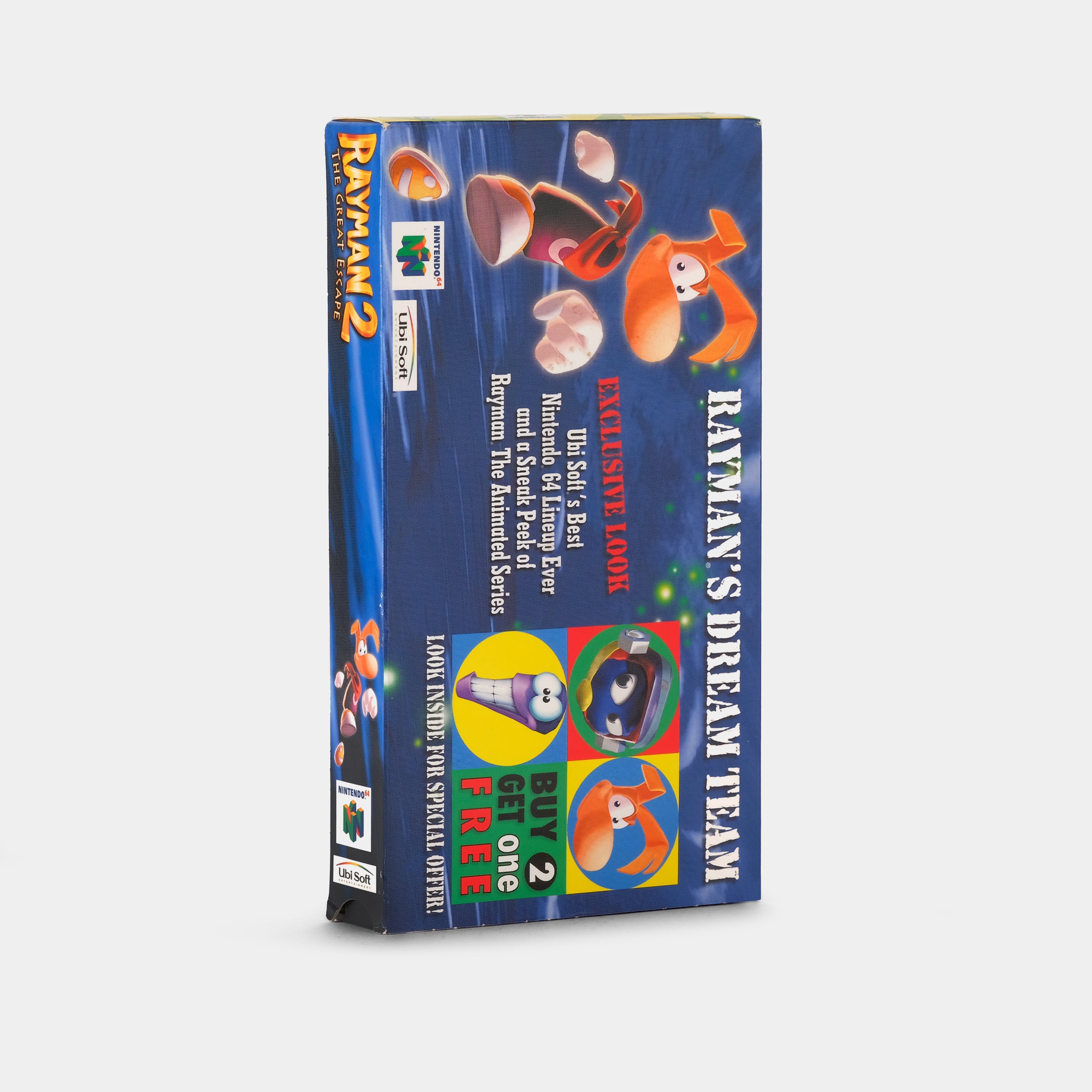 Rayman's Dream Team N64 Preview VHS Tape