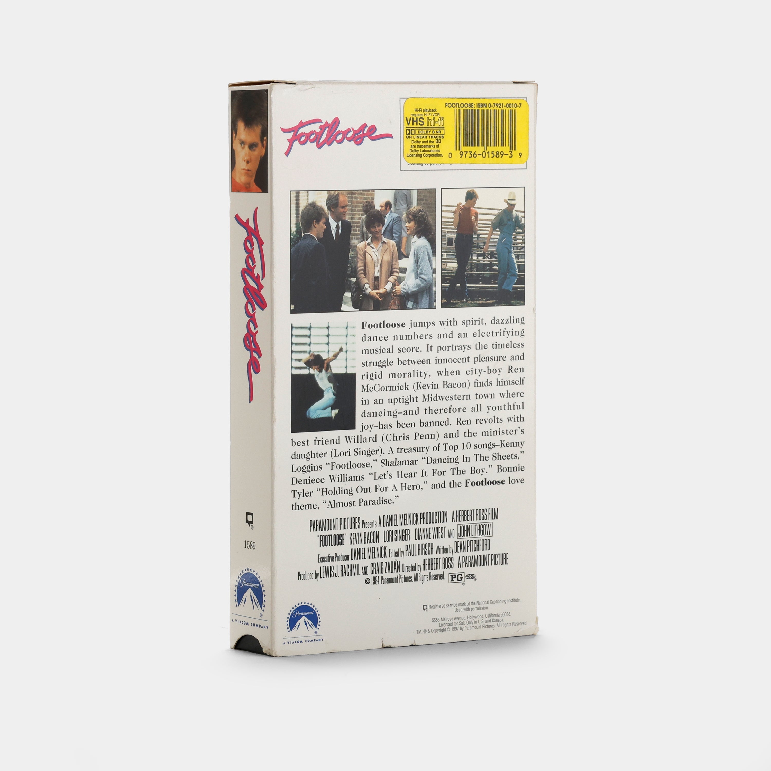 Footloose VHS Tape