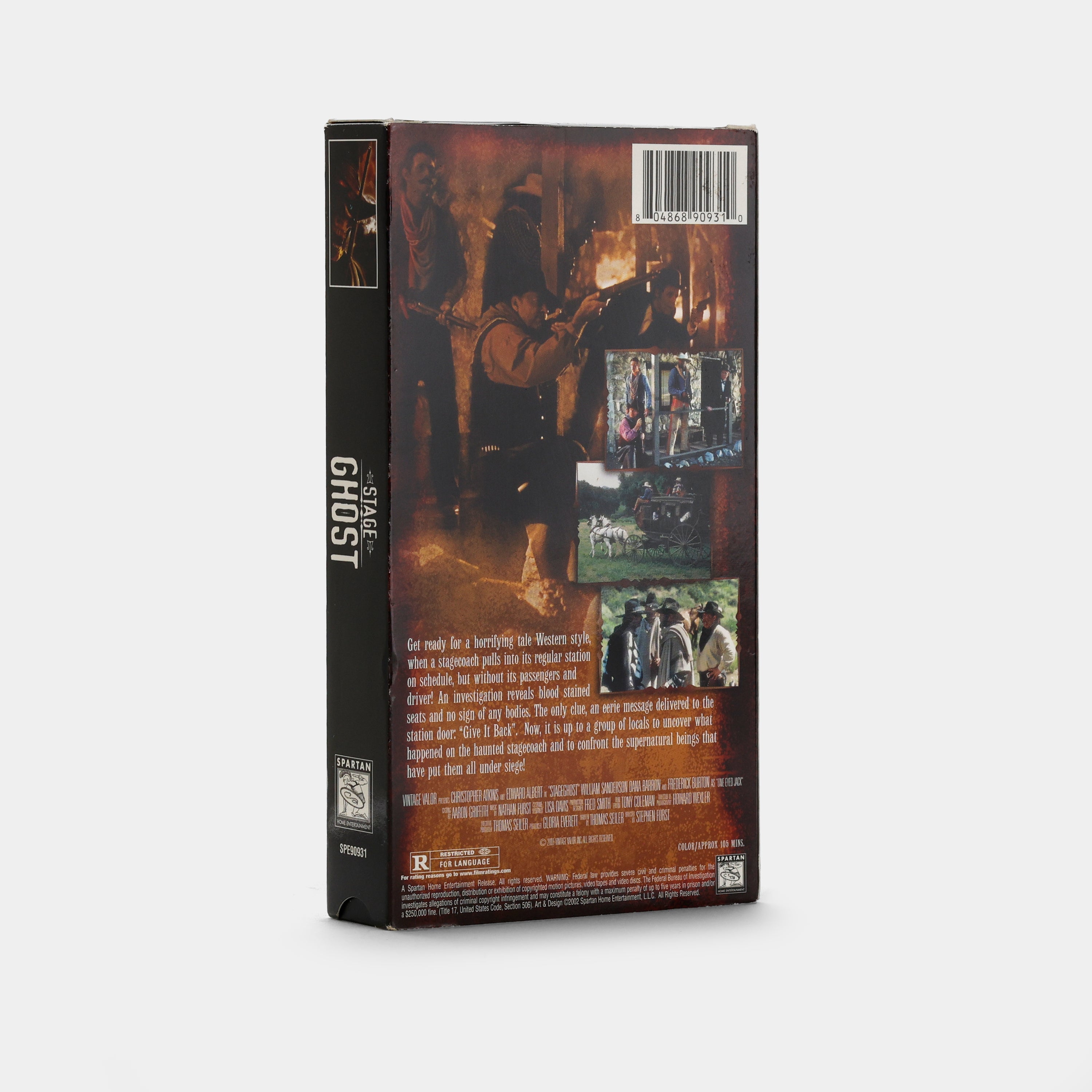 Stageghost VHS Tape