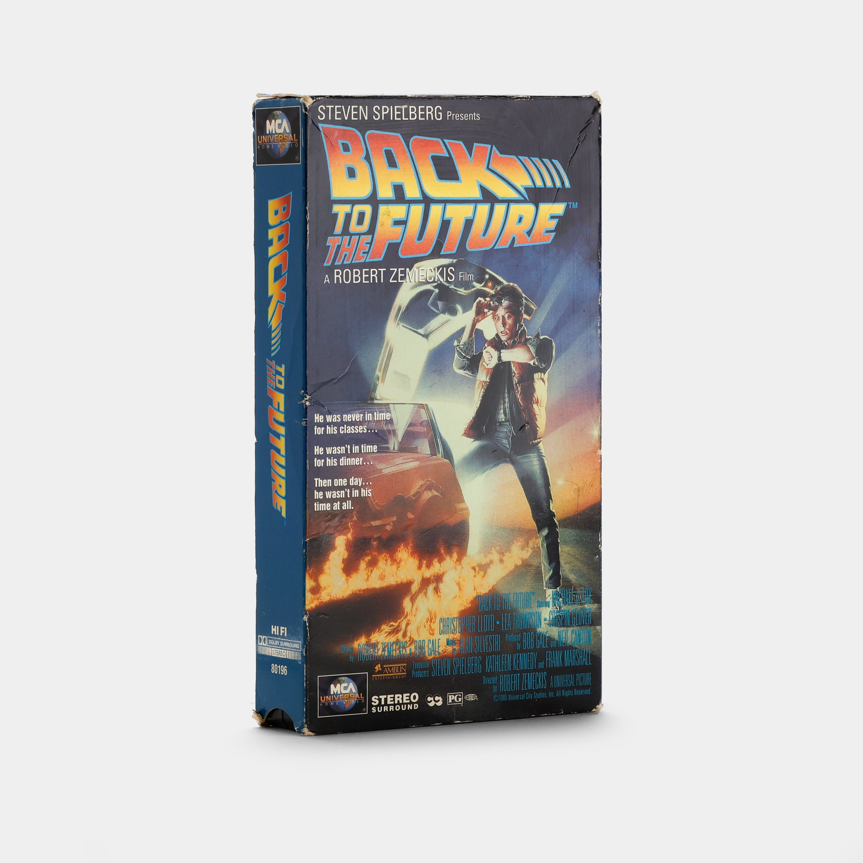 Back To The Future VHS Tape