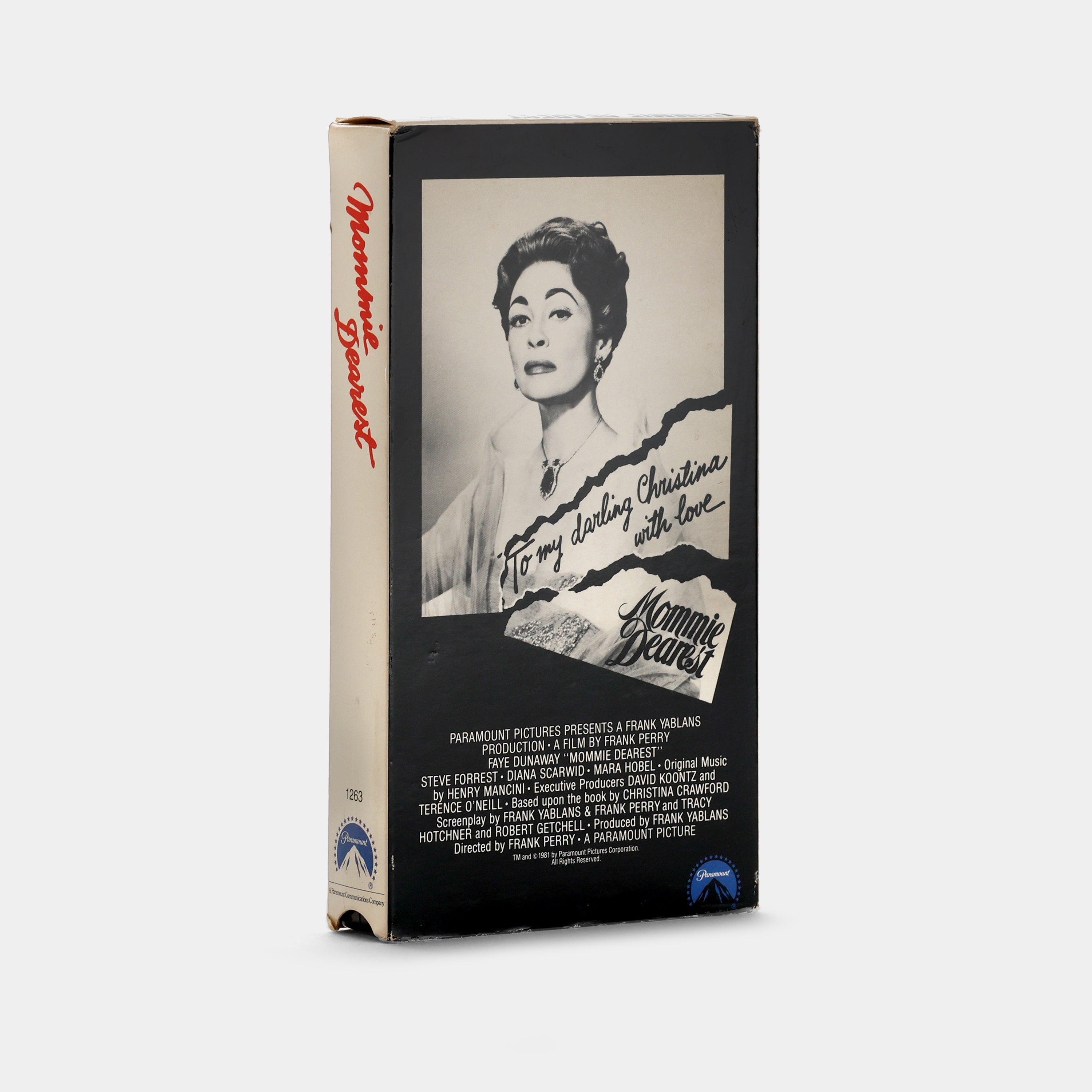 Mommie Dearest VHS Tape