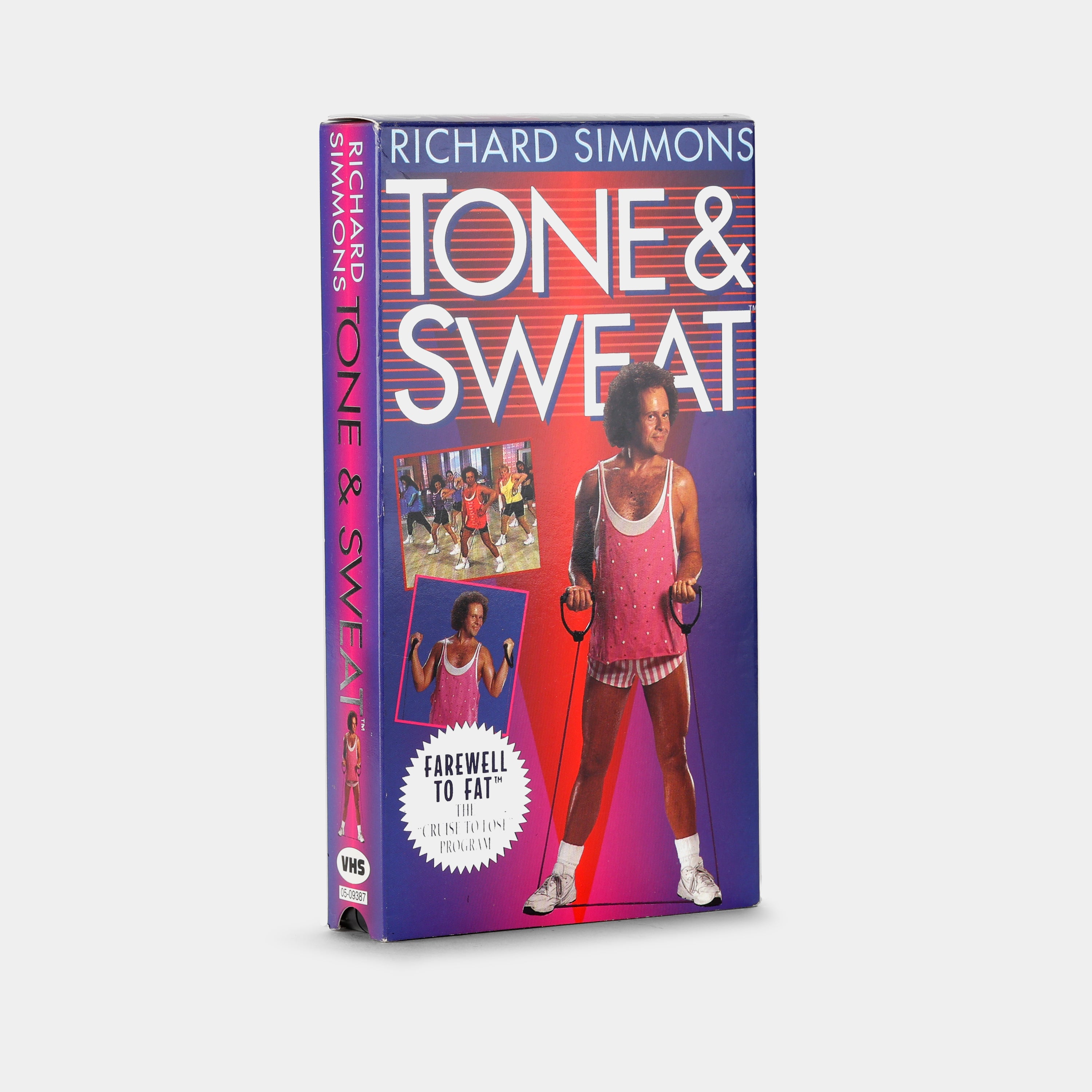 Richard Simmons: Tone & Sweat VHS Tape