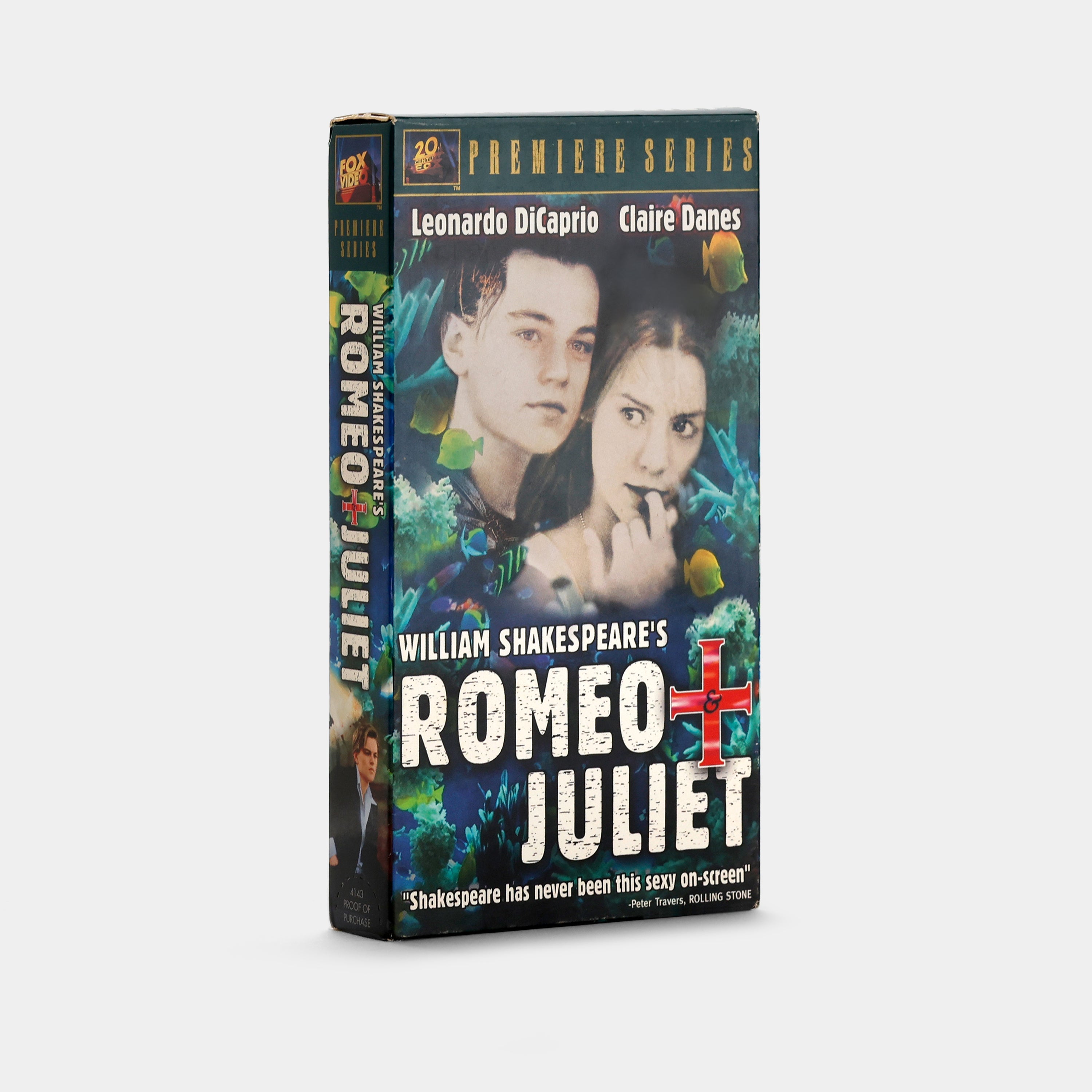 Romeo + Juliet VHS Tape