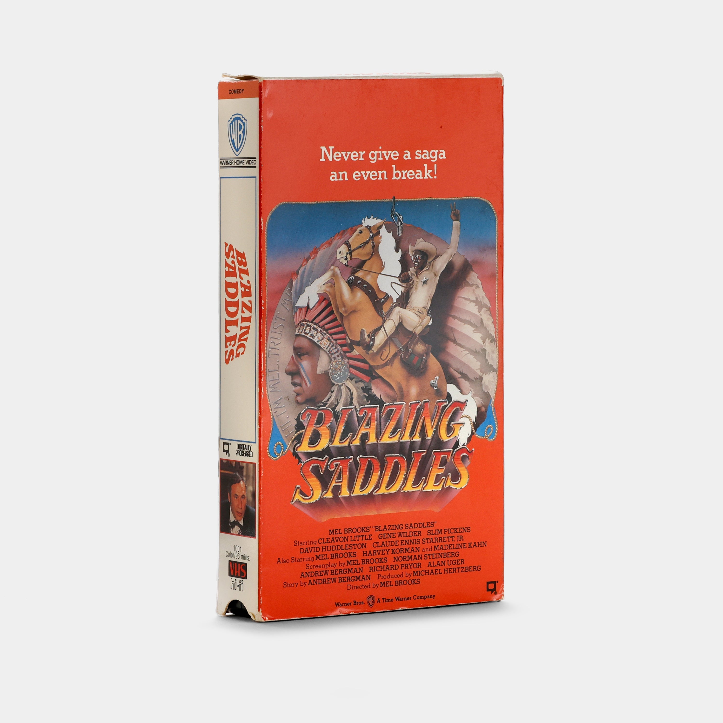 Blazing Saddles VHS Tape