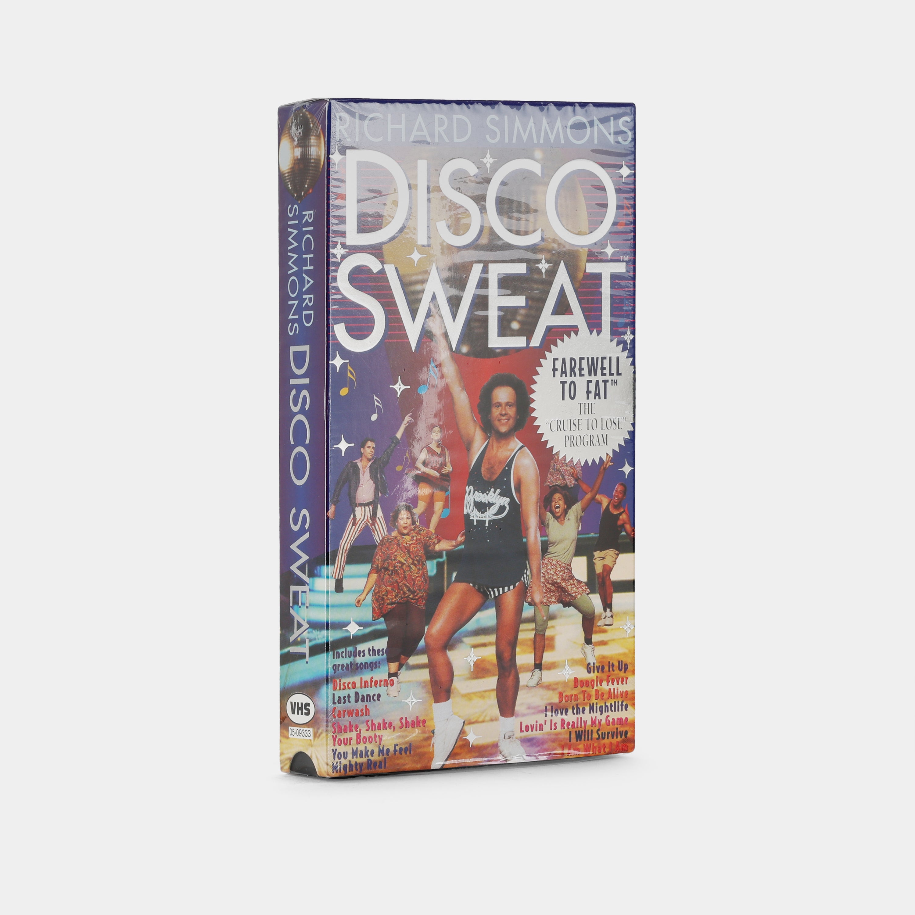 Richard Simmons: Disco Sweat (Sealed) VHS Tape