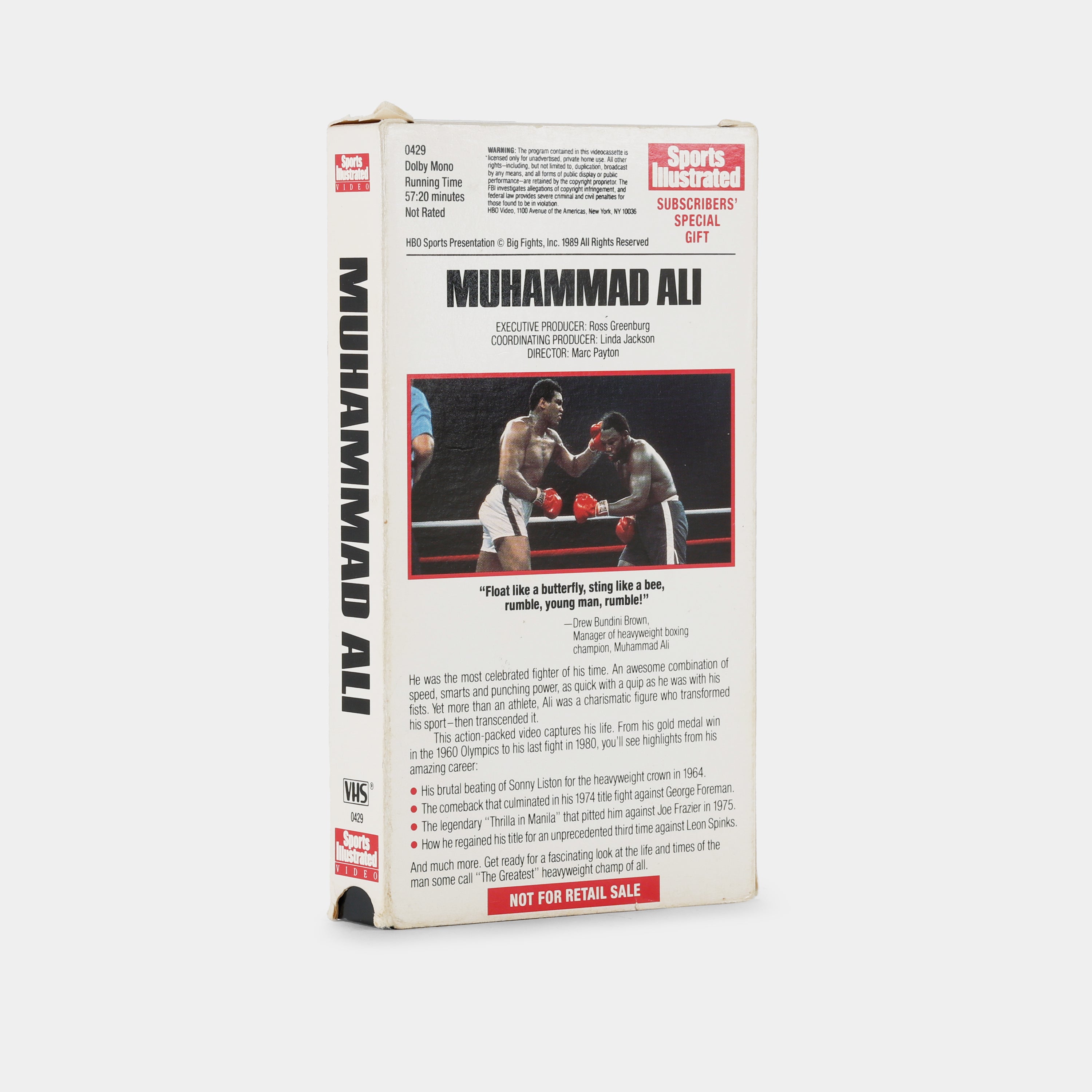 Sports Illustrated: Muhammad Ali VHS Tape