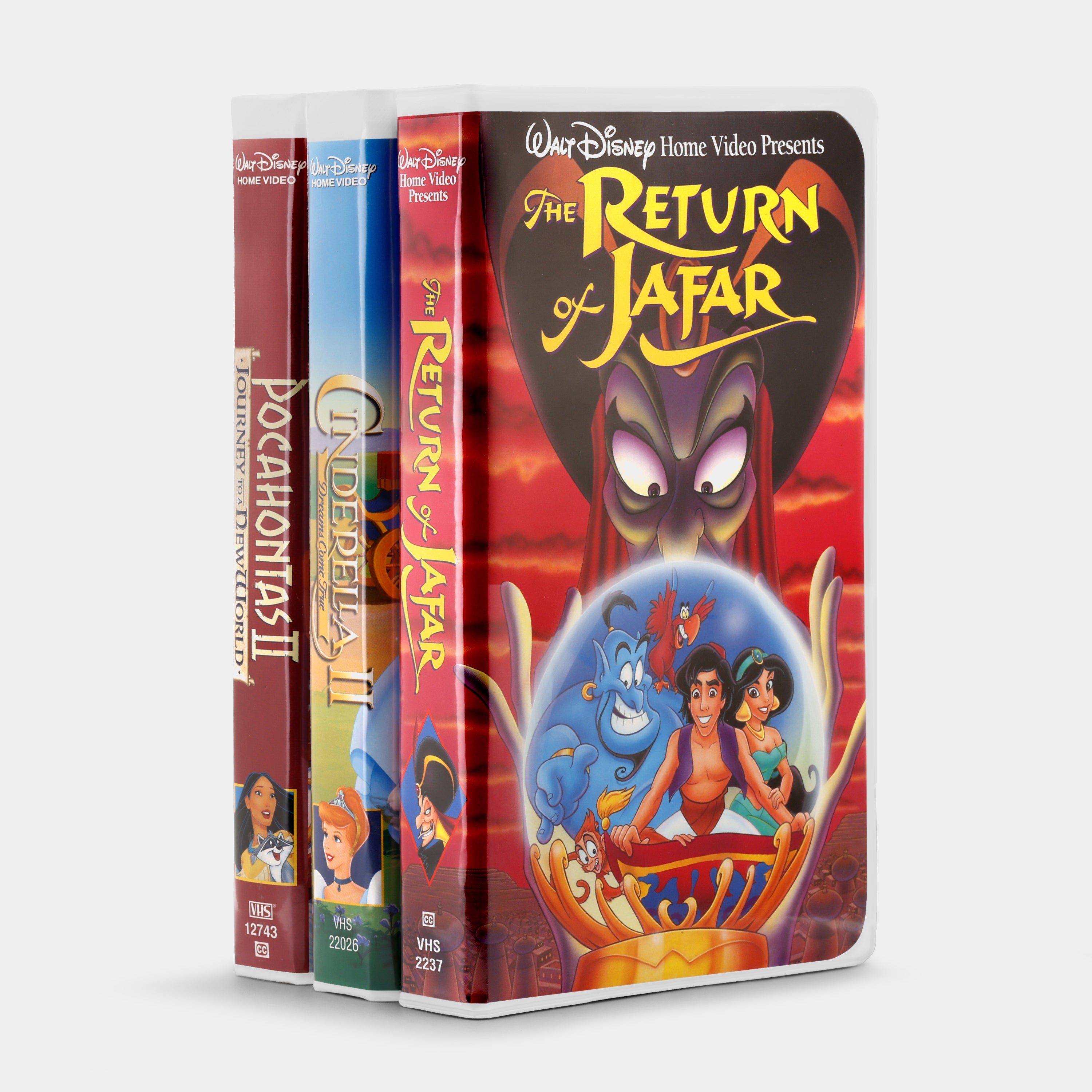 Mystery Bundle: Lot of 3 Miscellaneous Disney VHS Tapes