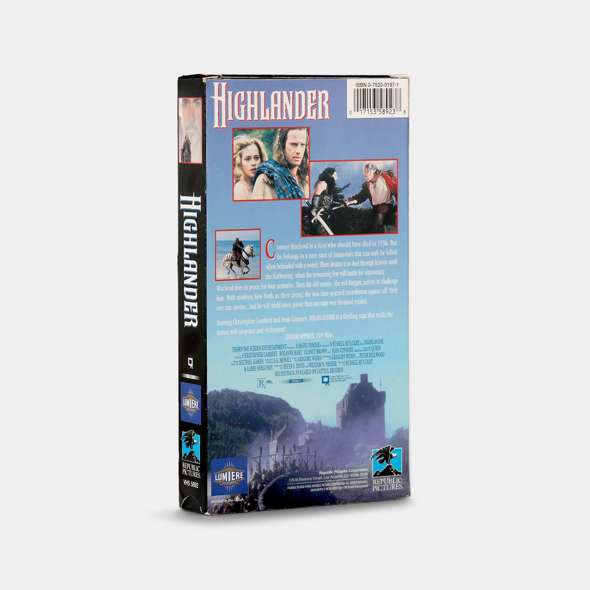 Highlander VHS Tape – Retrospekt