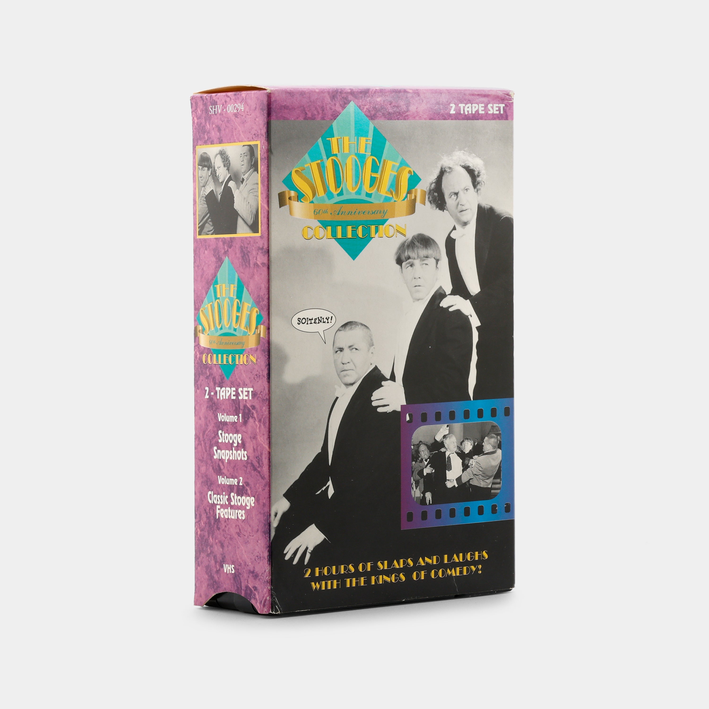 The Three Stooges 60th Anniversary Edition VHS Tape