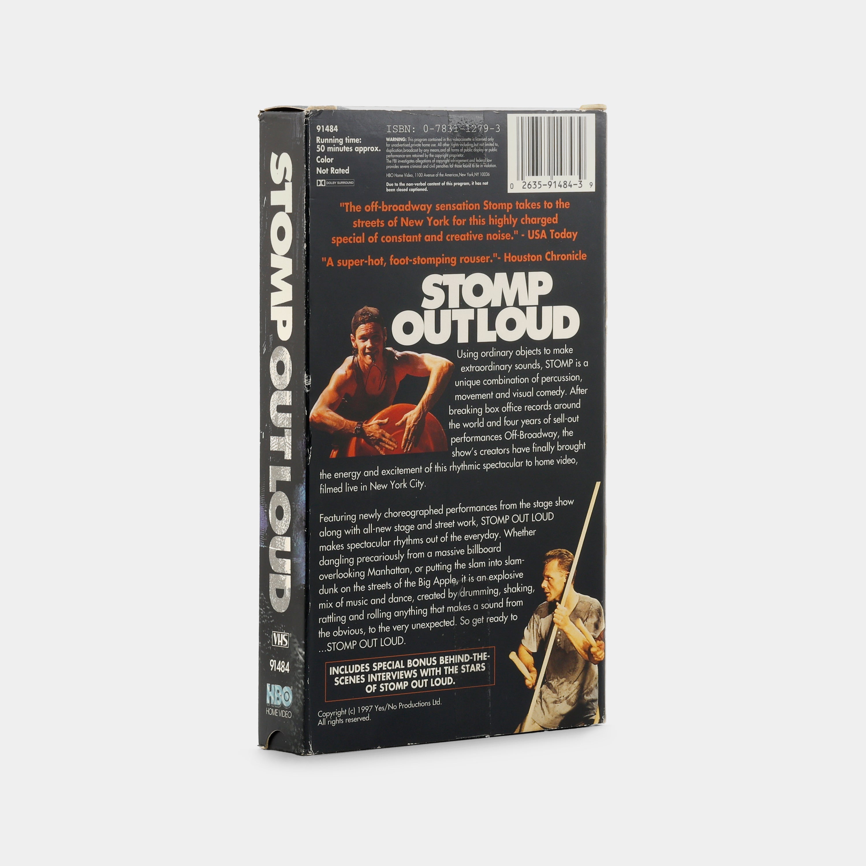 Stomp Out Loud VHS Tape