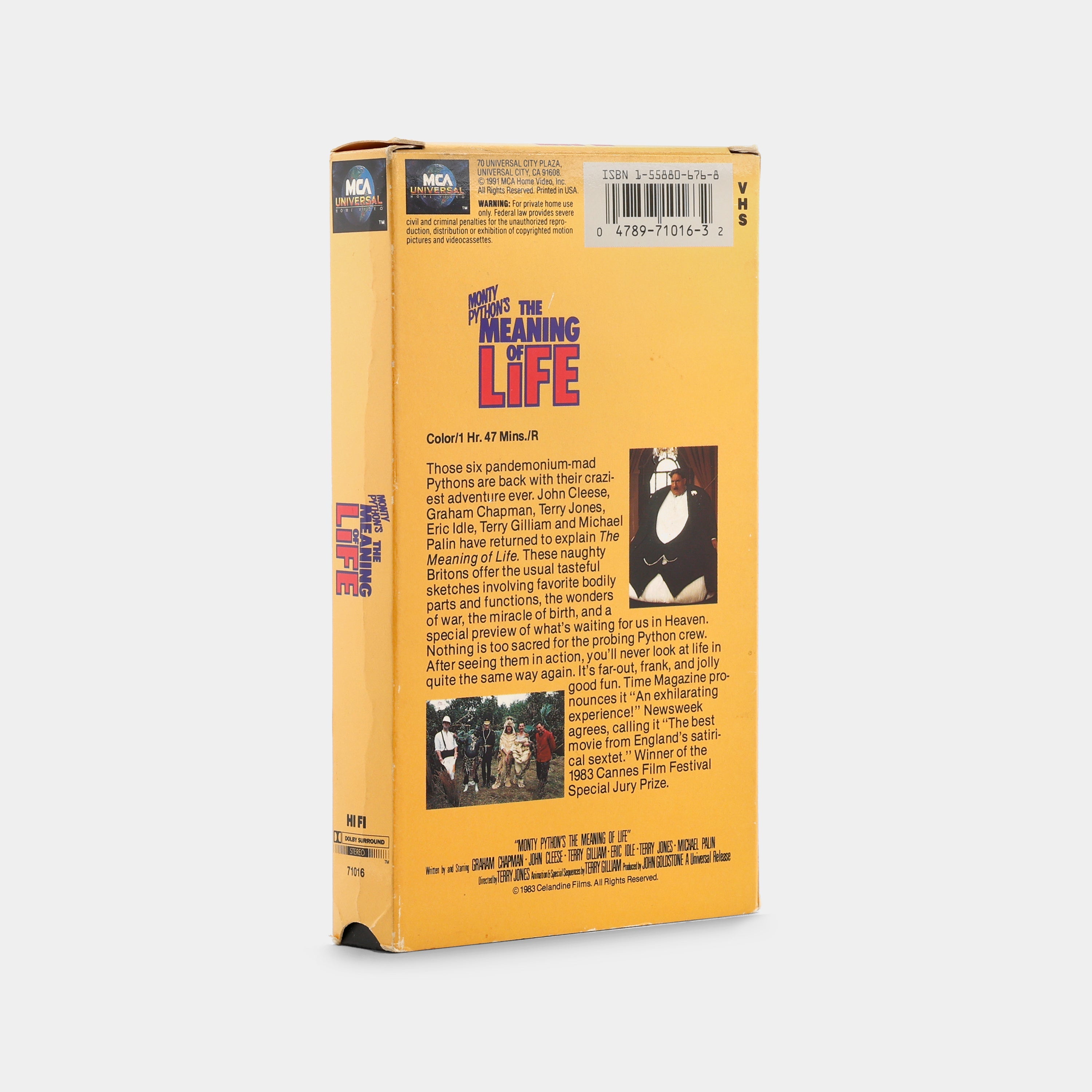Monty Python's The Meaning of Life VHS Tape