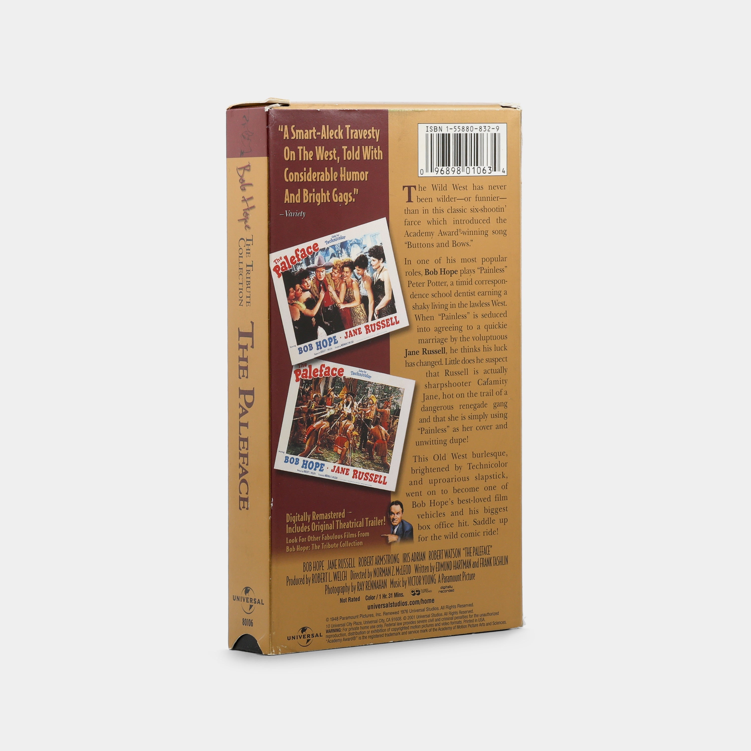 The Paleface VHS Tape