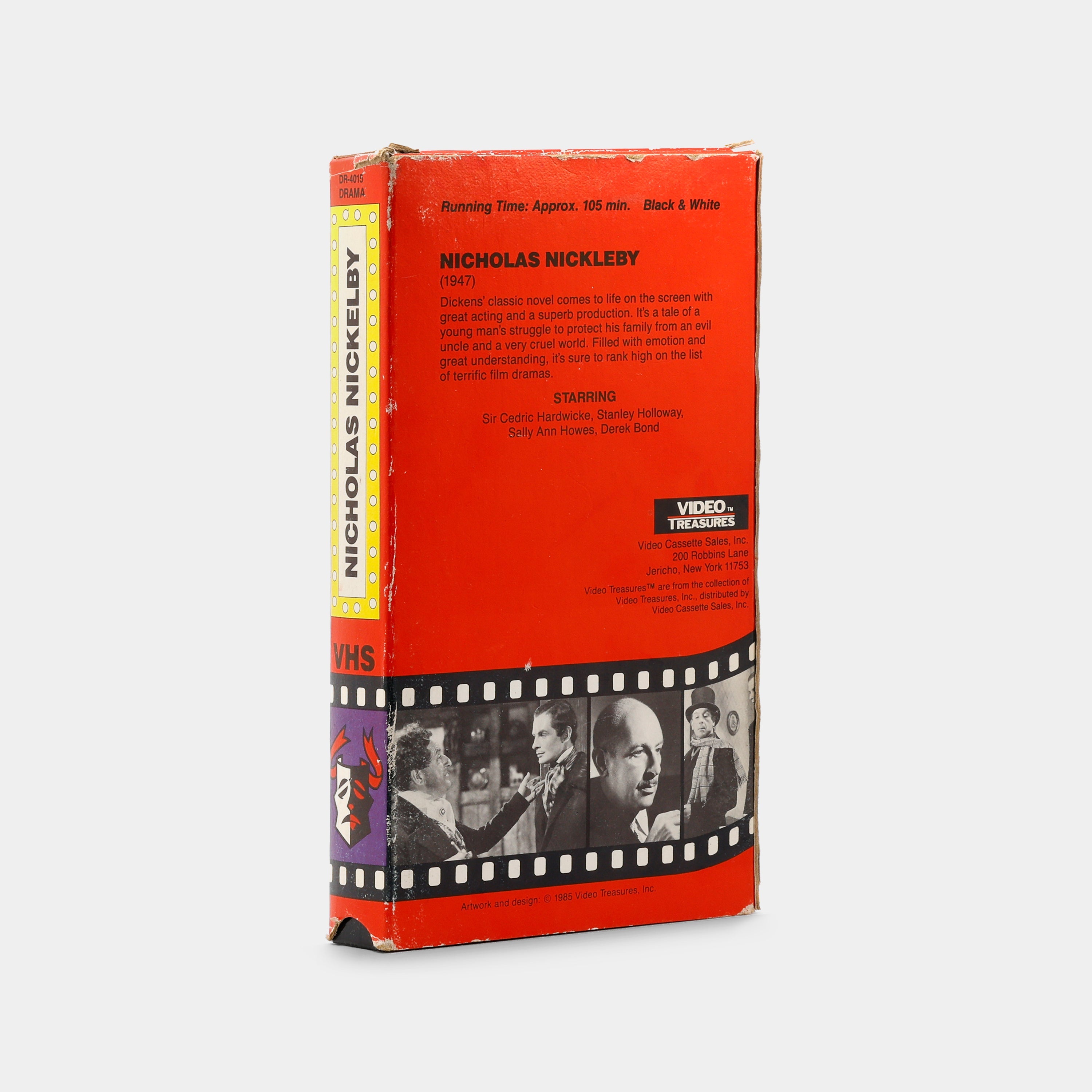 The Life and Adventures of Nicholas Nickleby VHS Tape