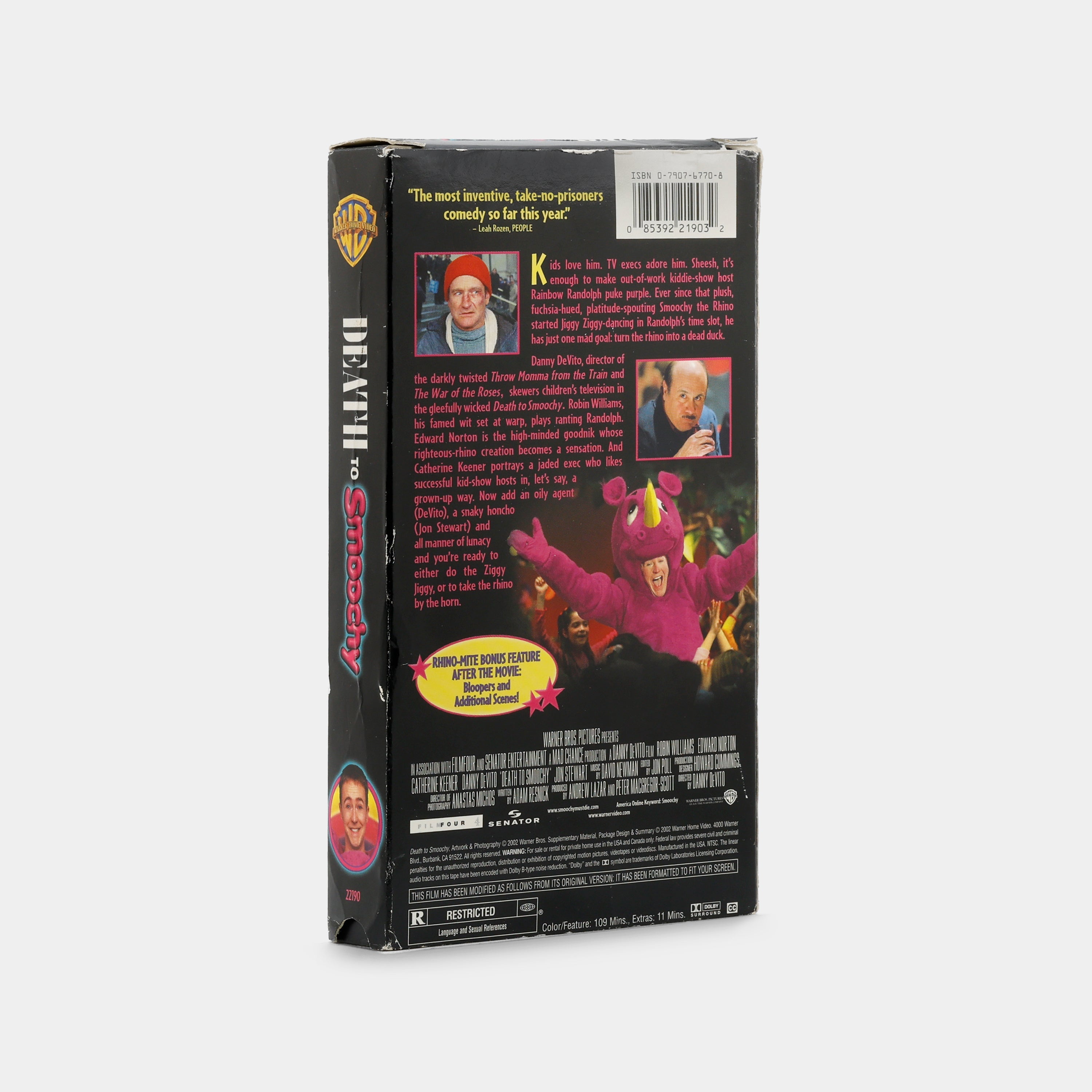 Death to Smoochy VHS Tape