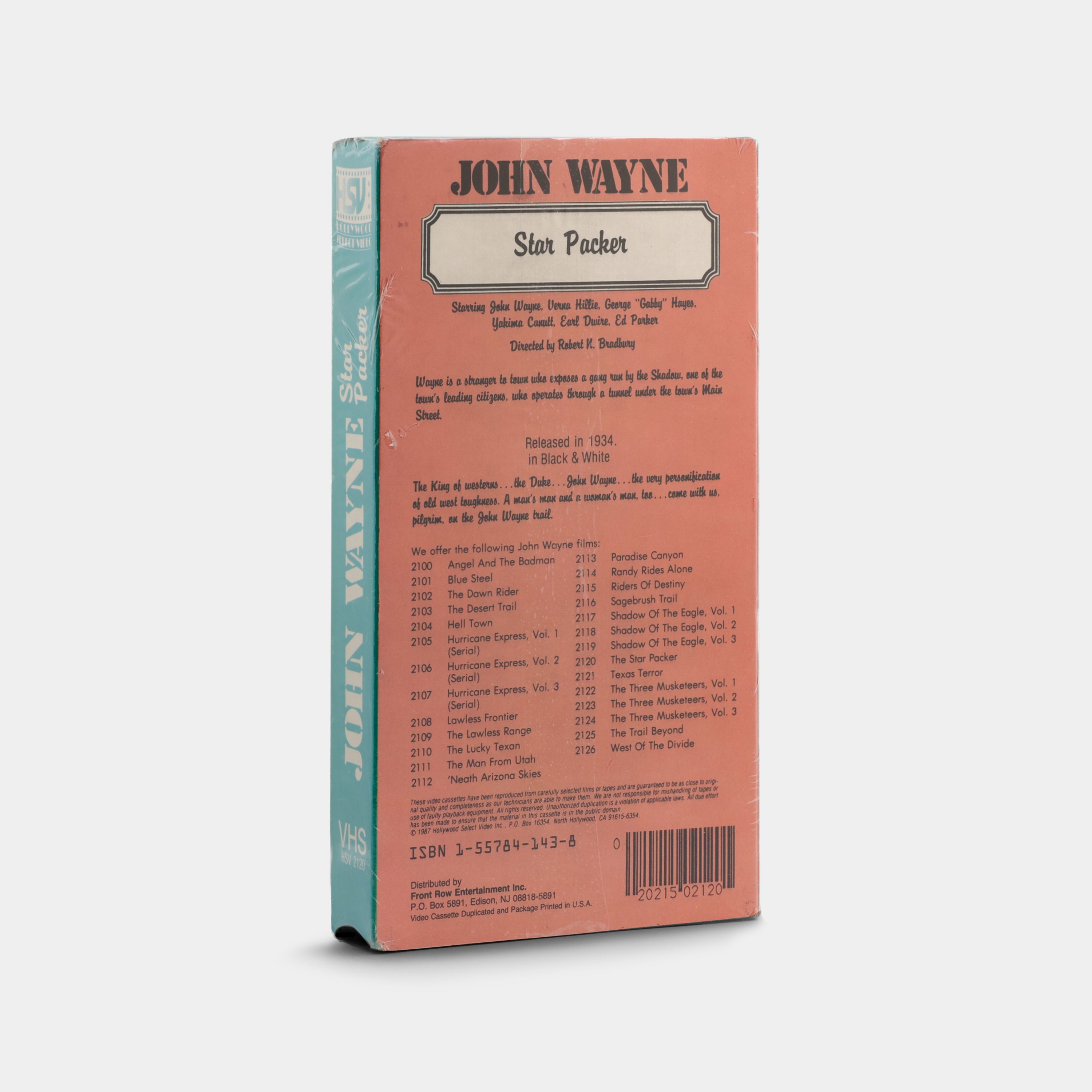 The Star Packer (Sealed) VHS Tape