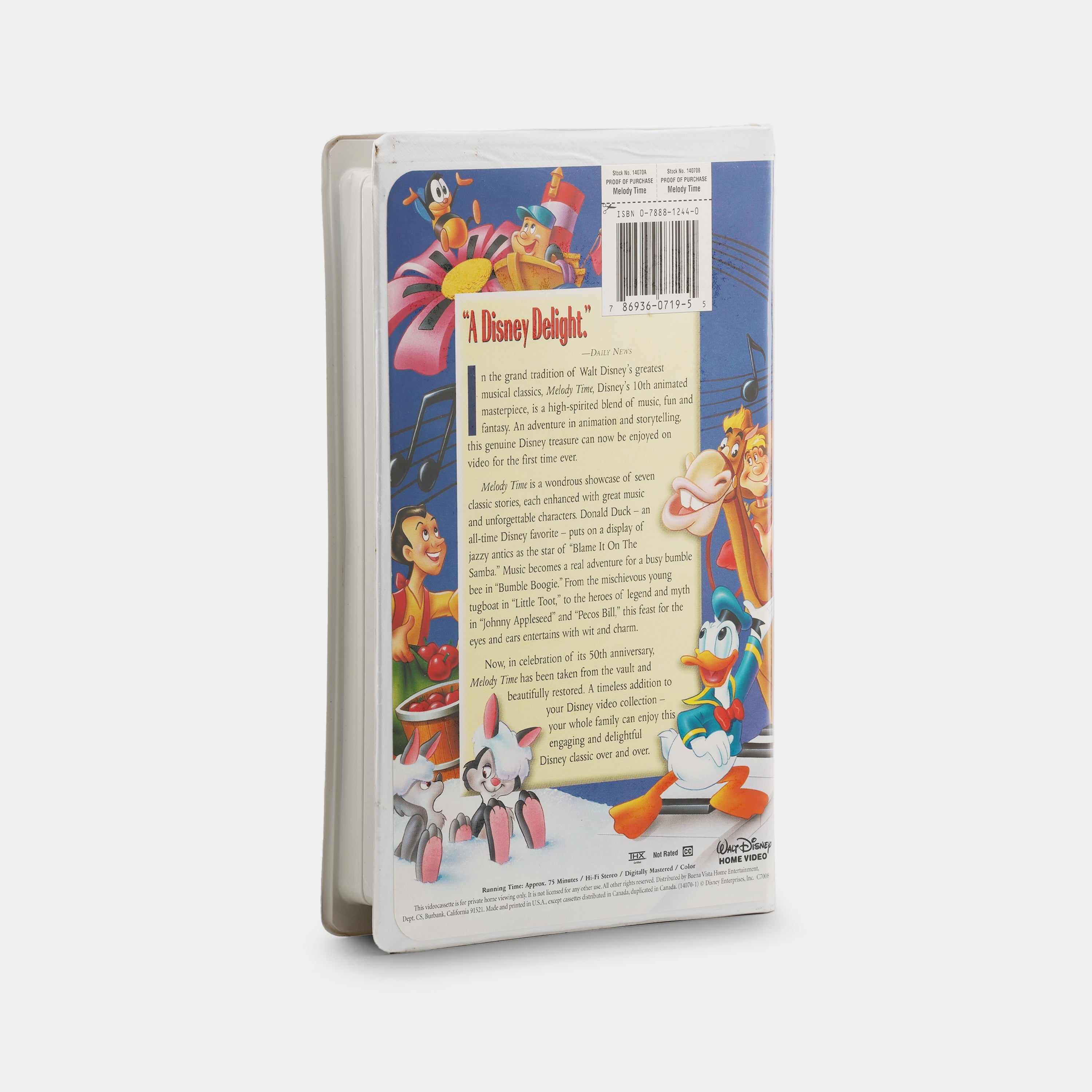 Melody Time (50th Anniversary Edition) VHS Tape