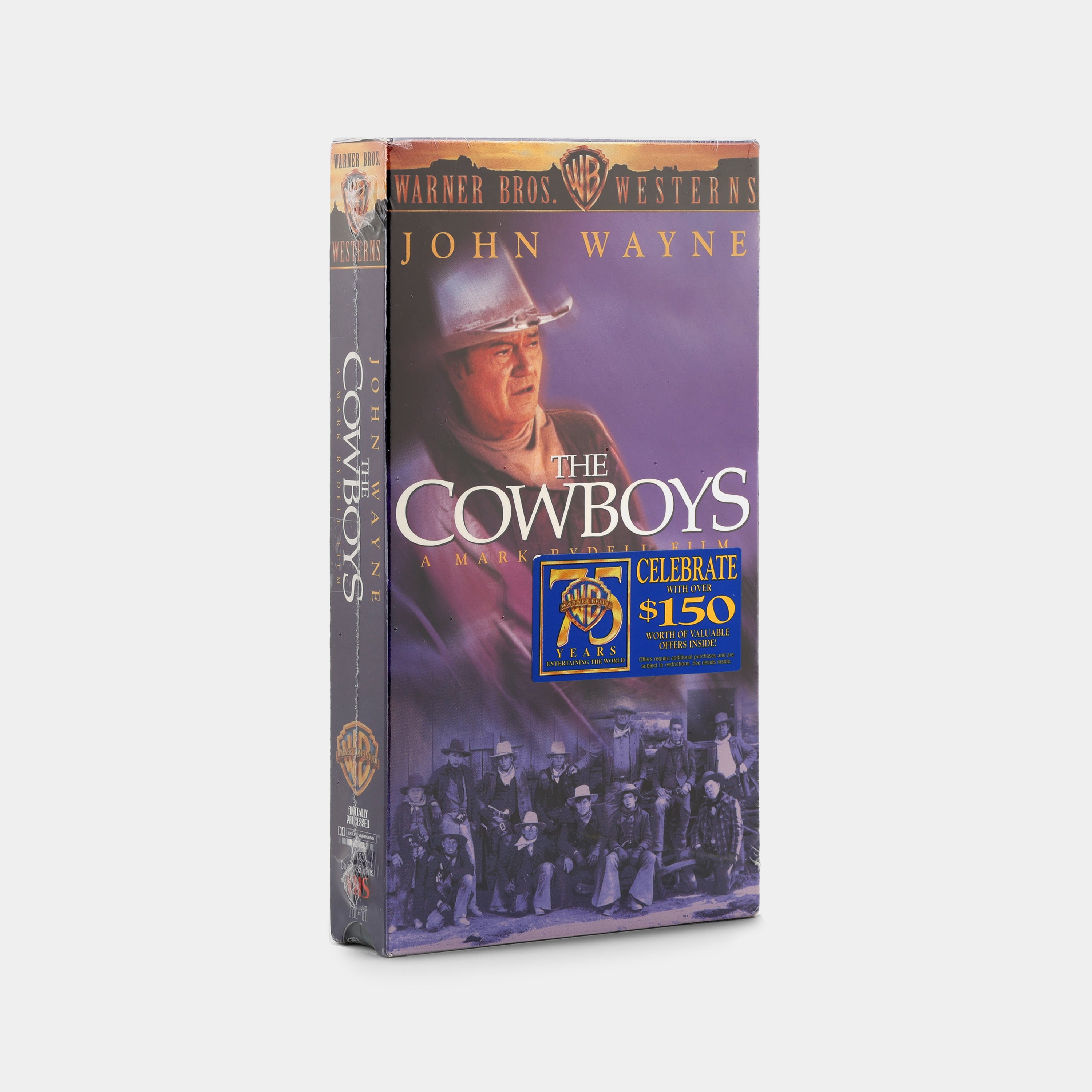 The Cowboys (Sealed) VHS Tape