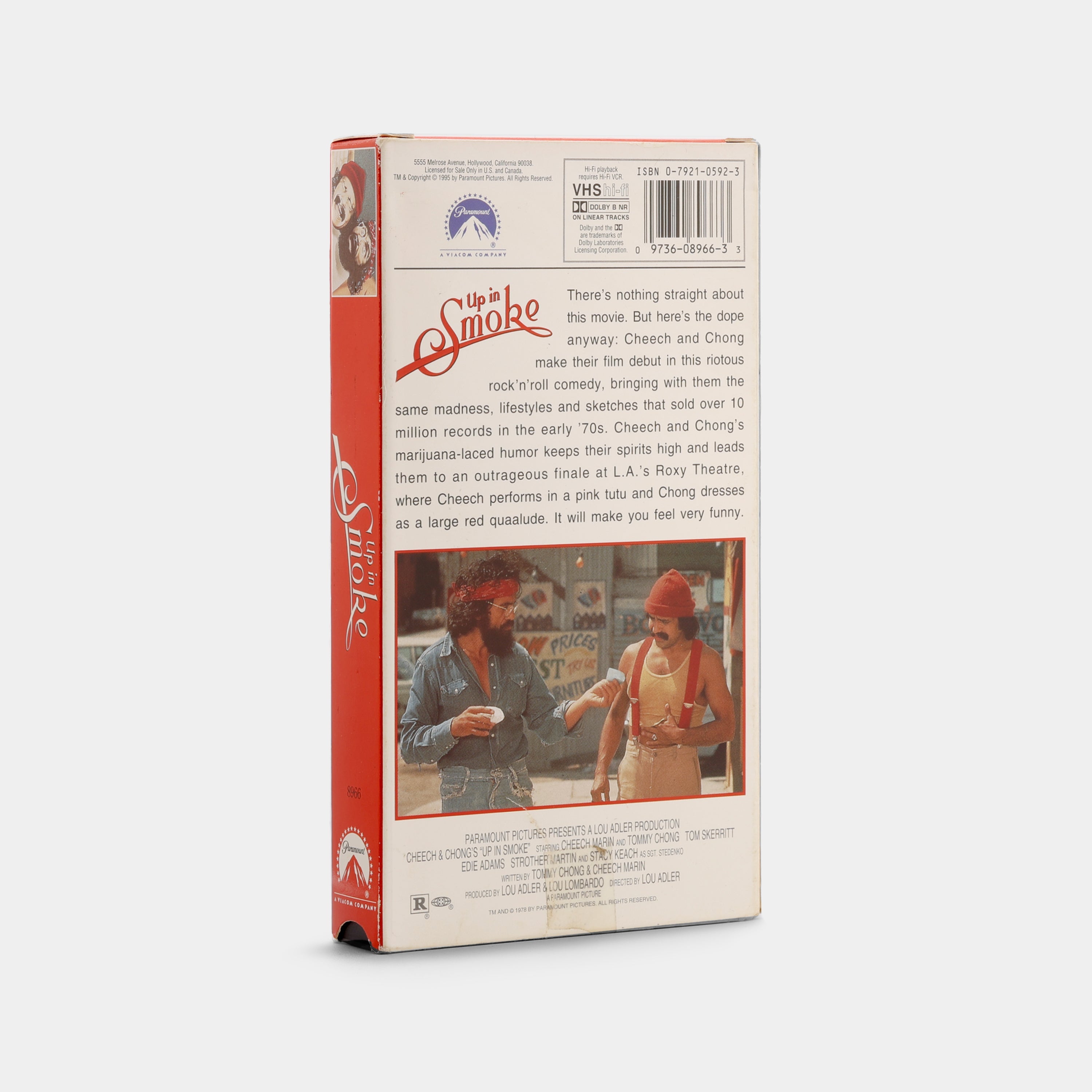 Up in Smoke VHS Tape