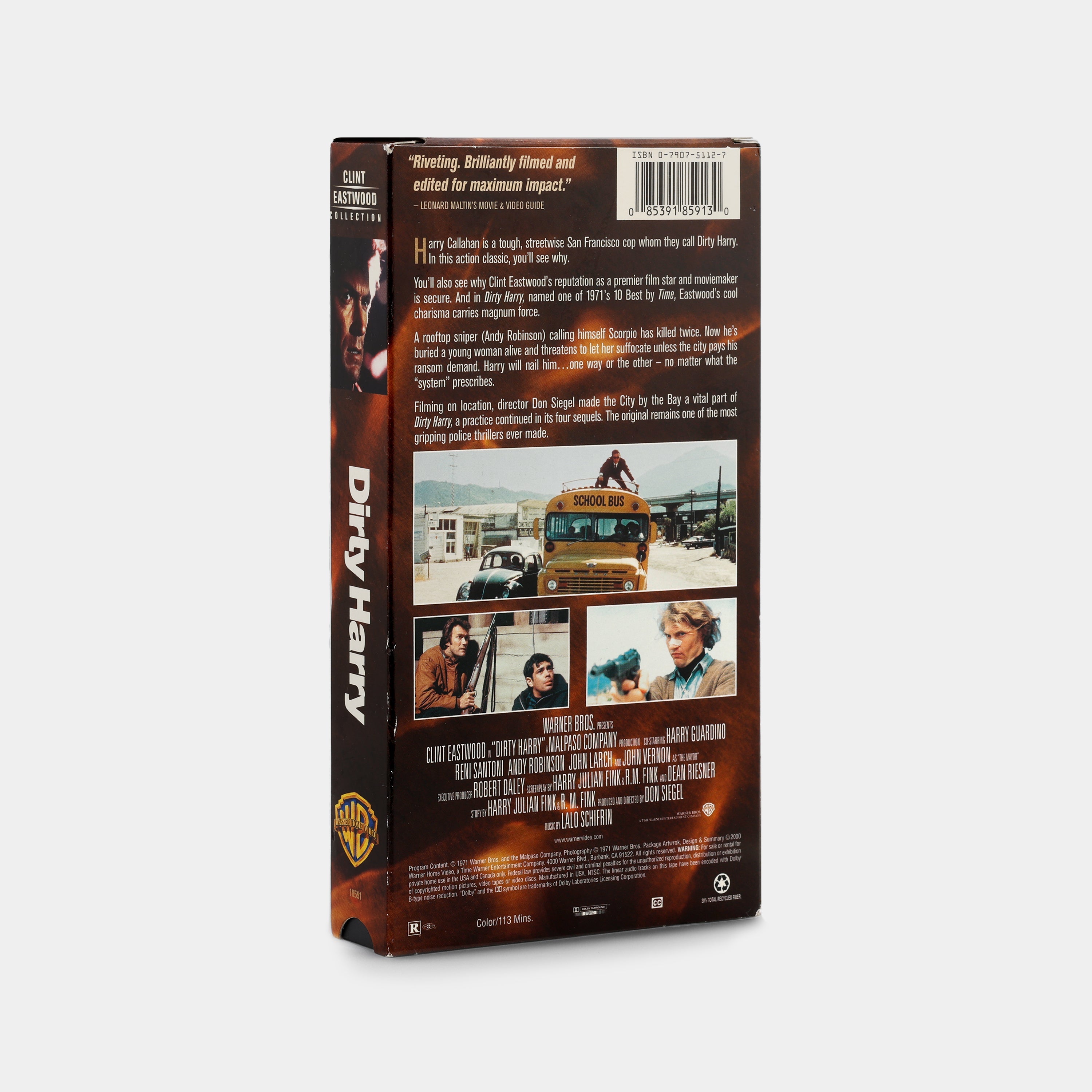 Dirty Harry VHS Tape
