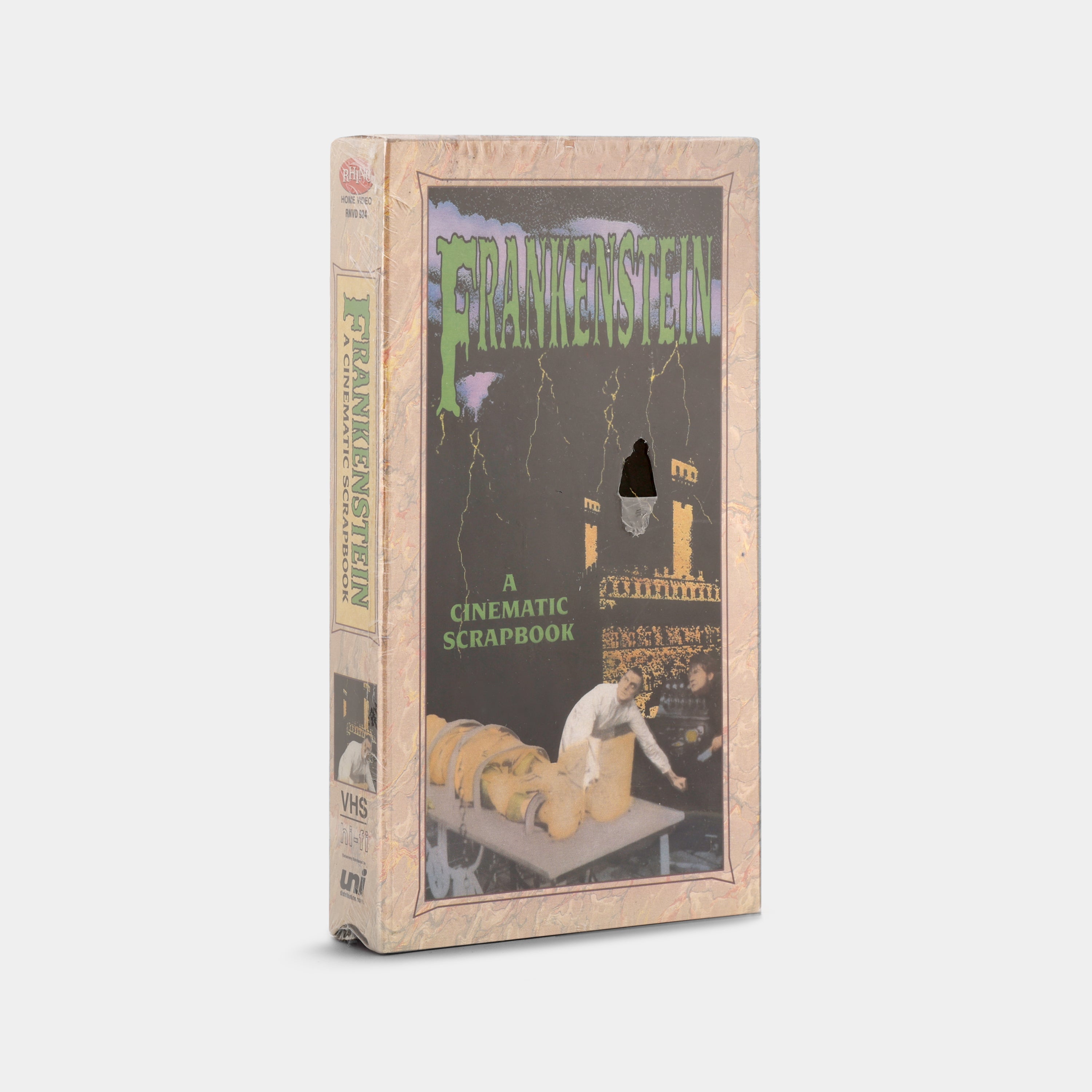 Frankenstein: A Cinematic Scrapbook (Sealed) VHS Tape