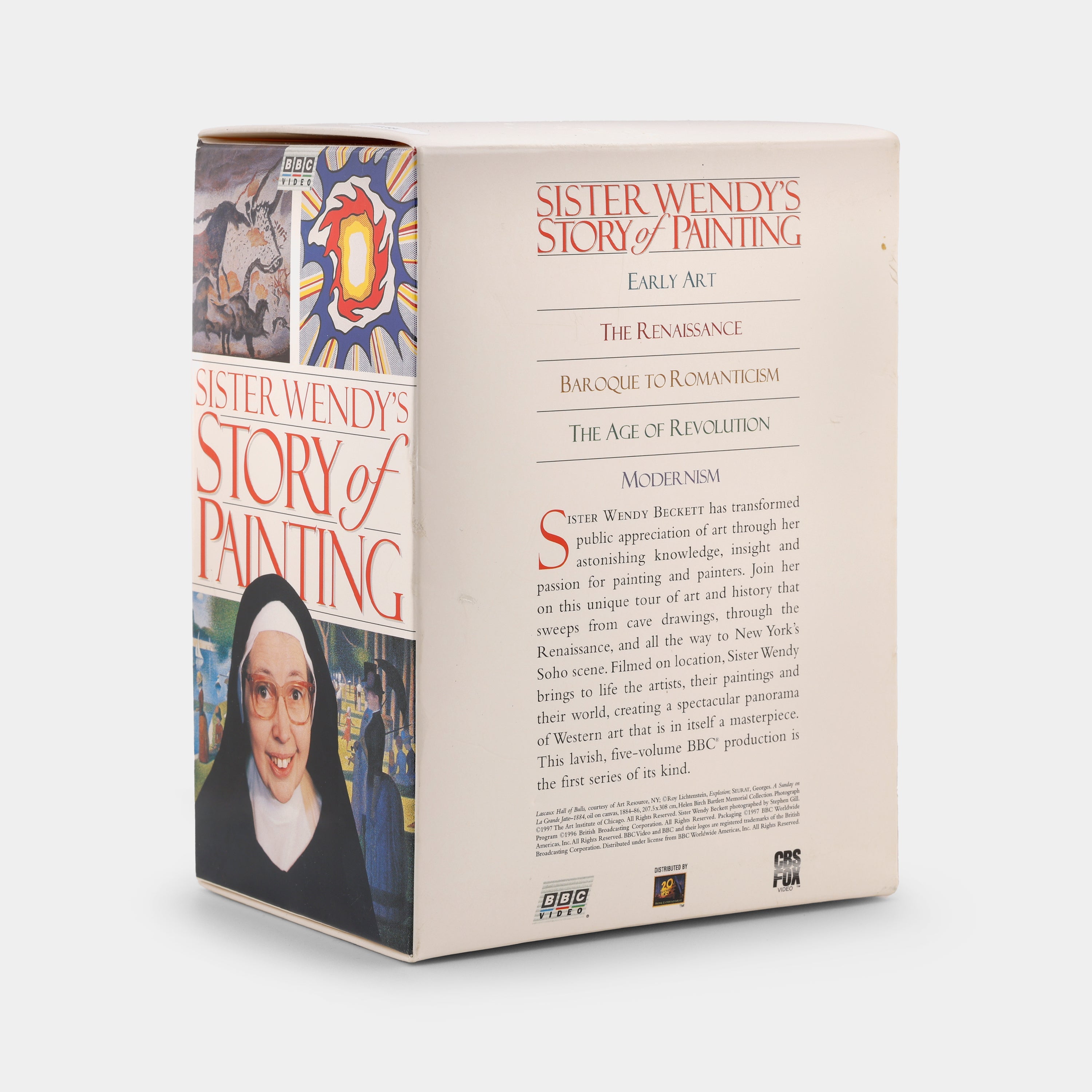Sister Wendy's Story of Painting VHS Tape