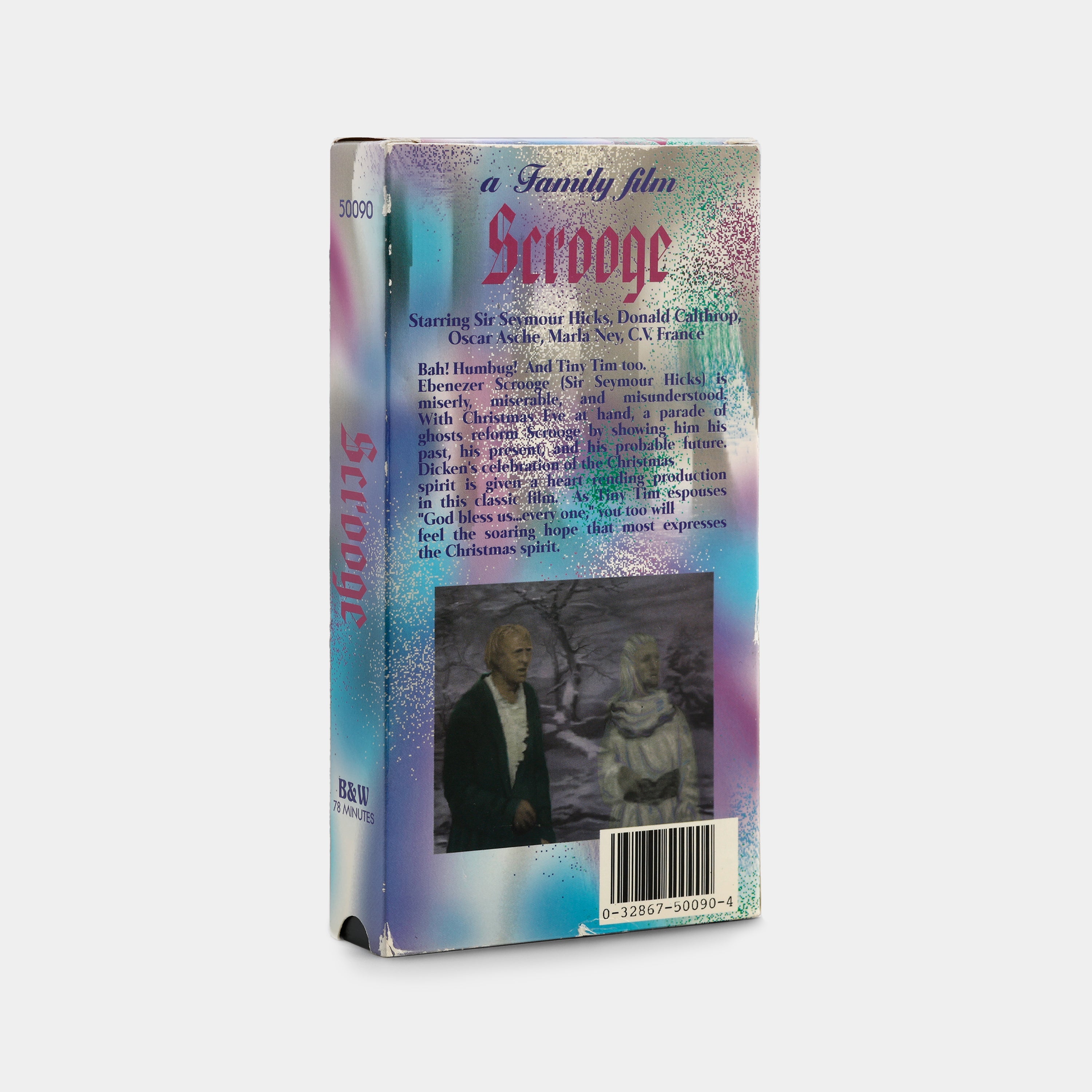 Scrooge VHS Tape