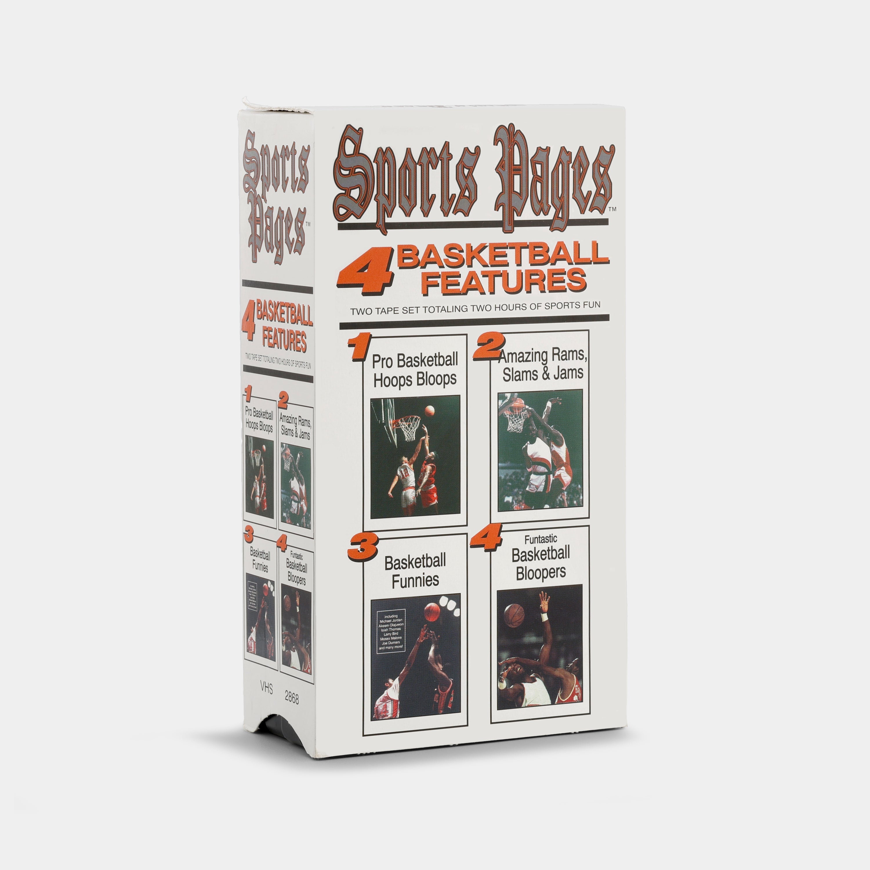 Sports Pages: 4 Basketball Features VHS Tape Set