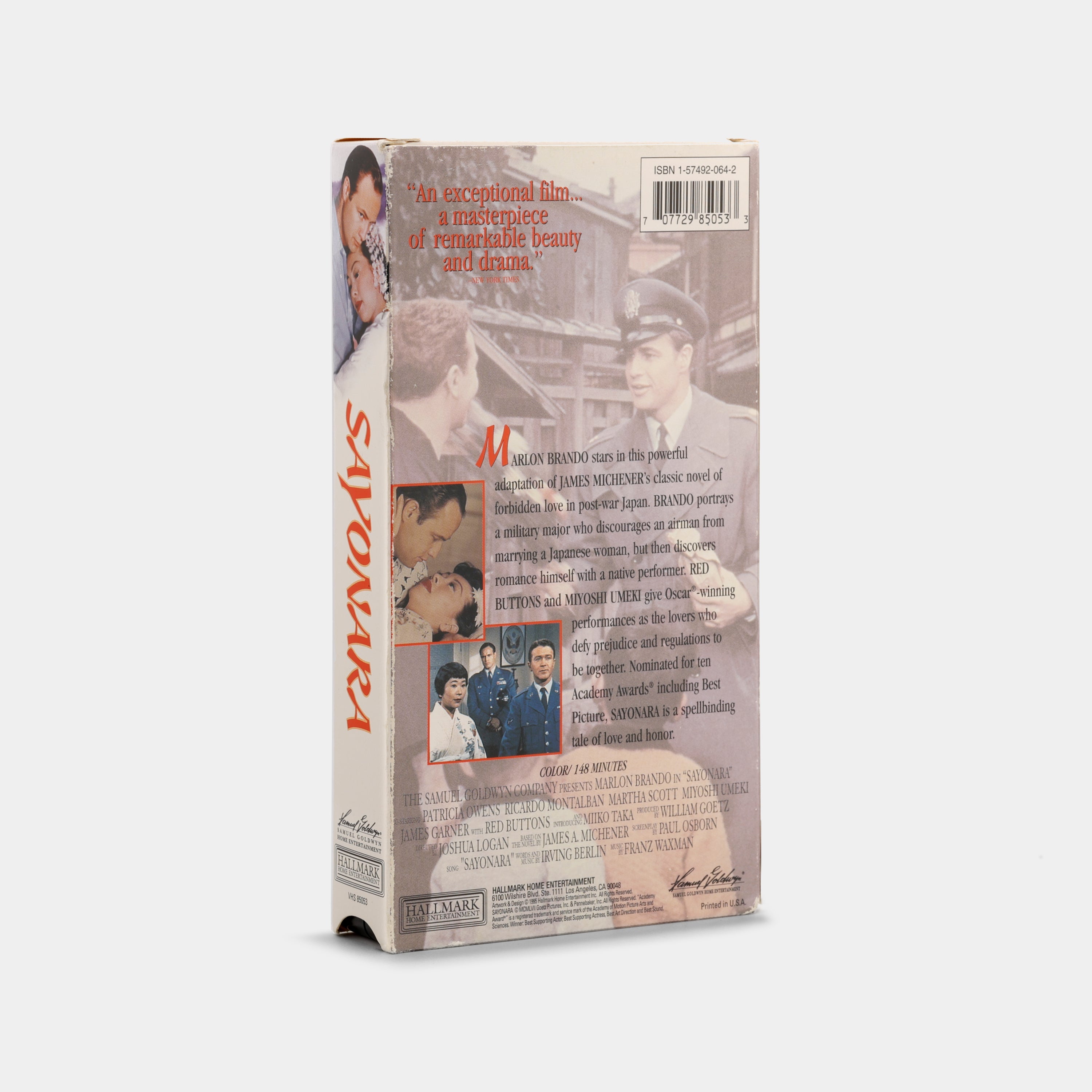 Sayonara VHS Tape