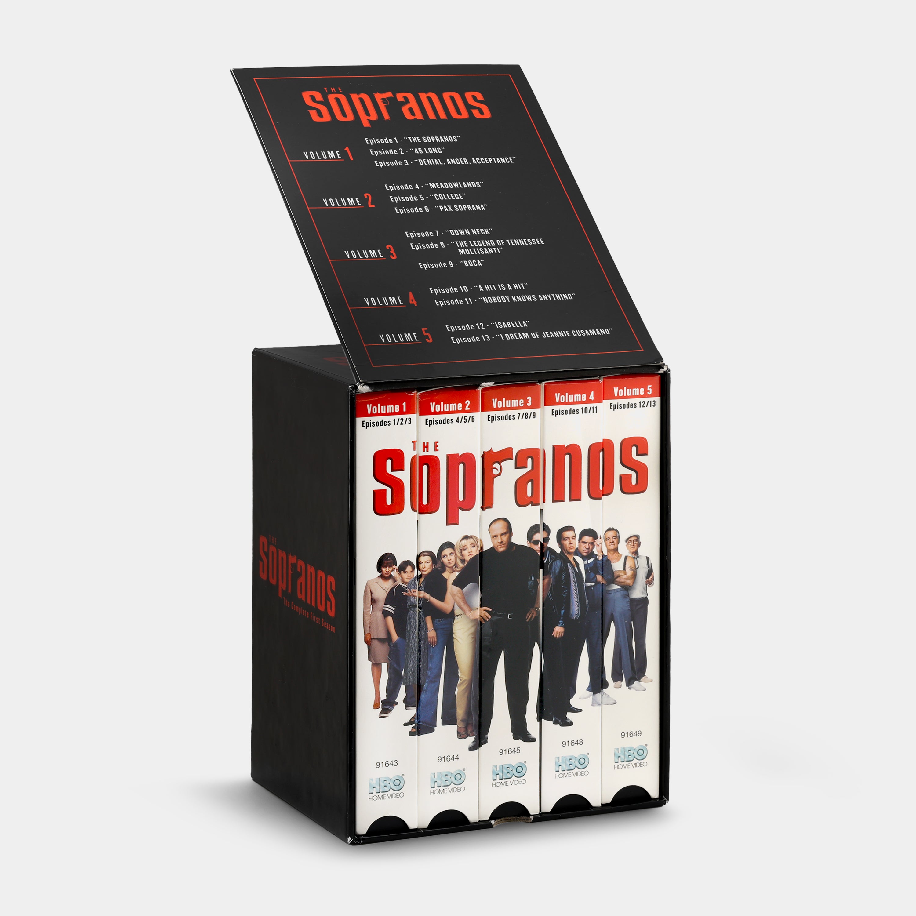The Sopranos: The Complete First Season VHS Tape Set