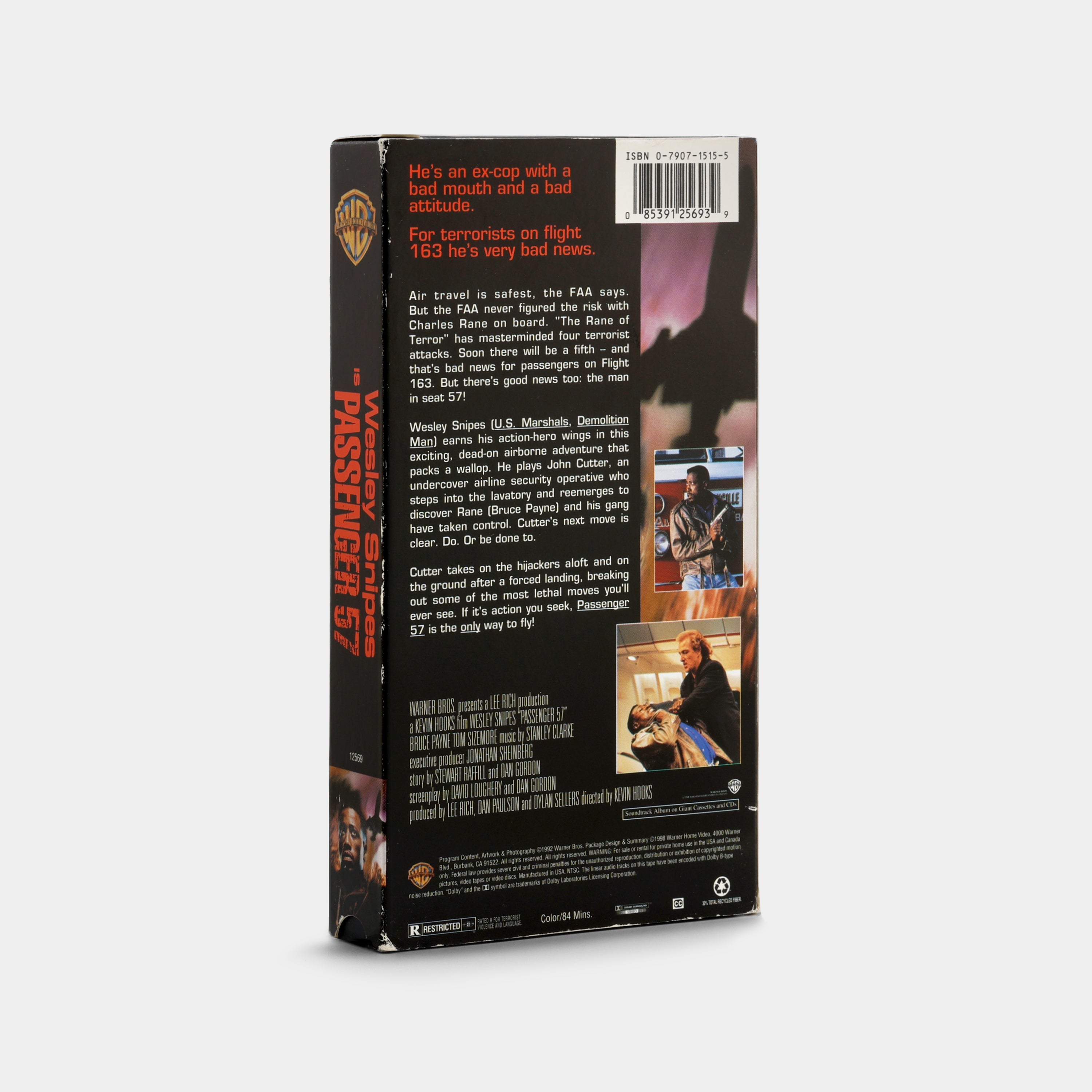 Passenger 57 VHS Tape