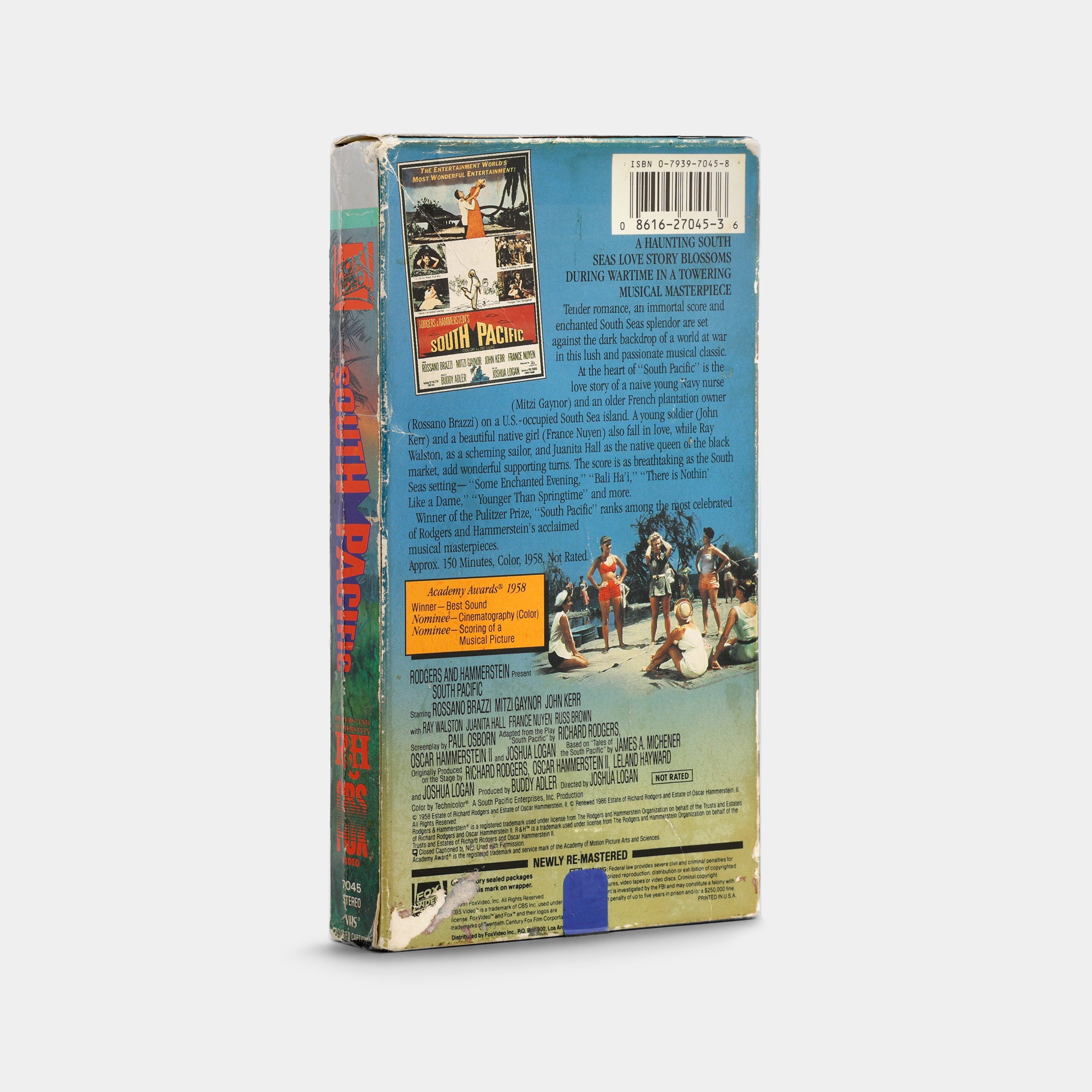 South Pacific VHS Tape