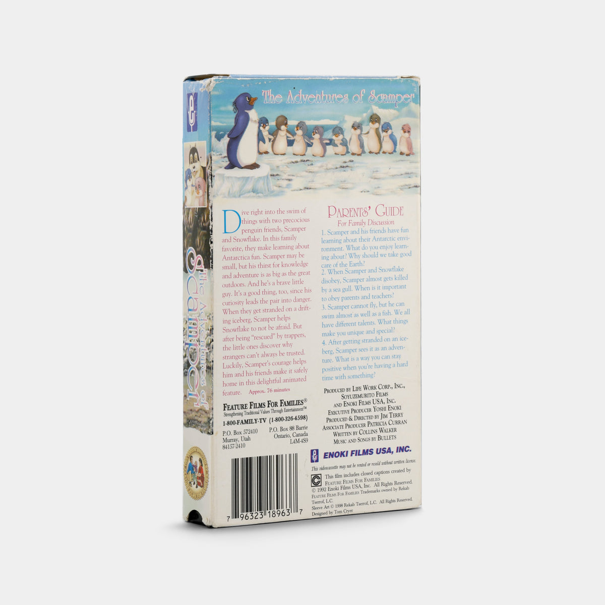 The Adventures of Scamper VHS Tape – Retrospekt