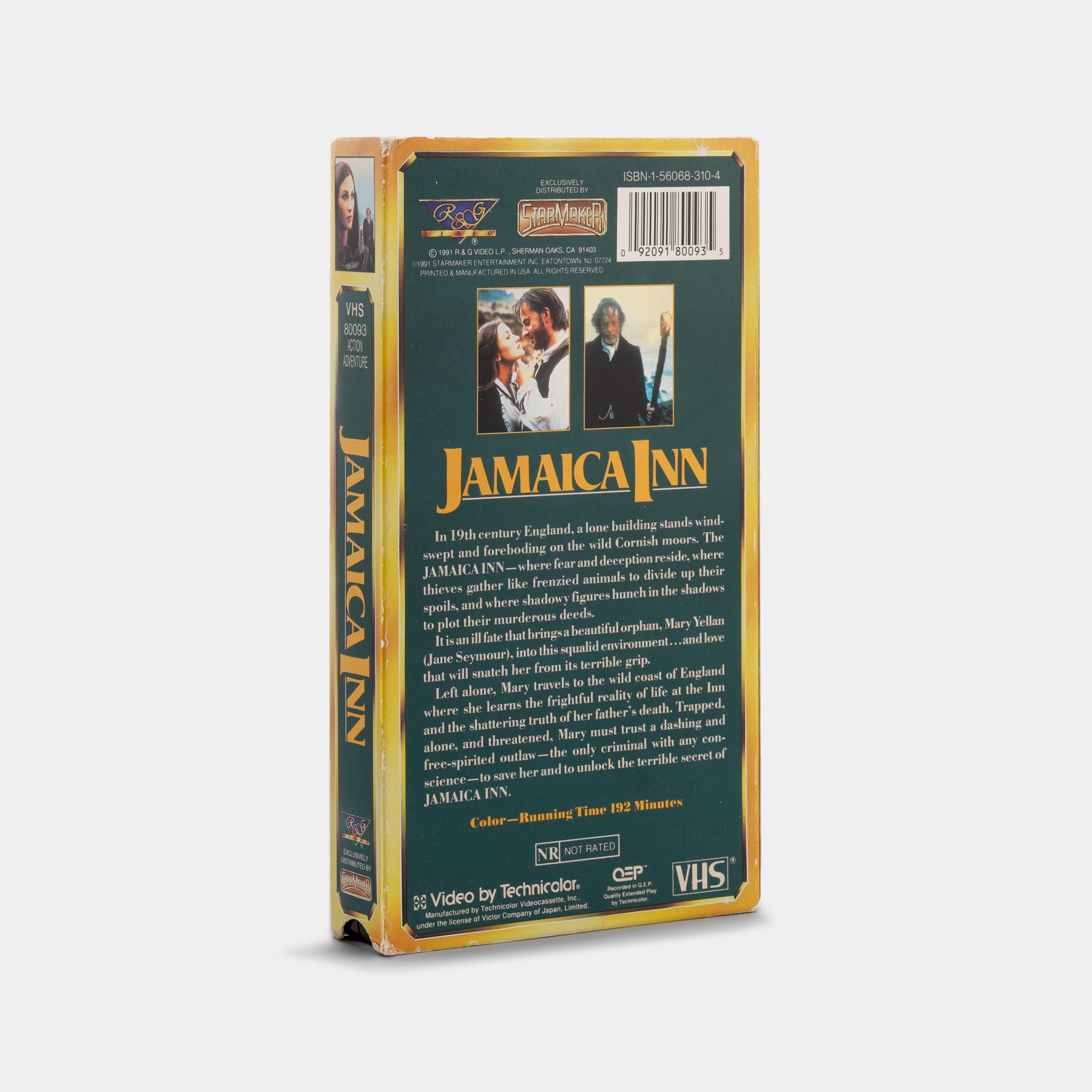 Jamaica Inn VHS Tape