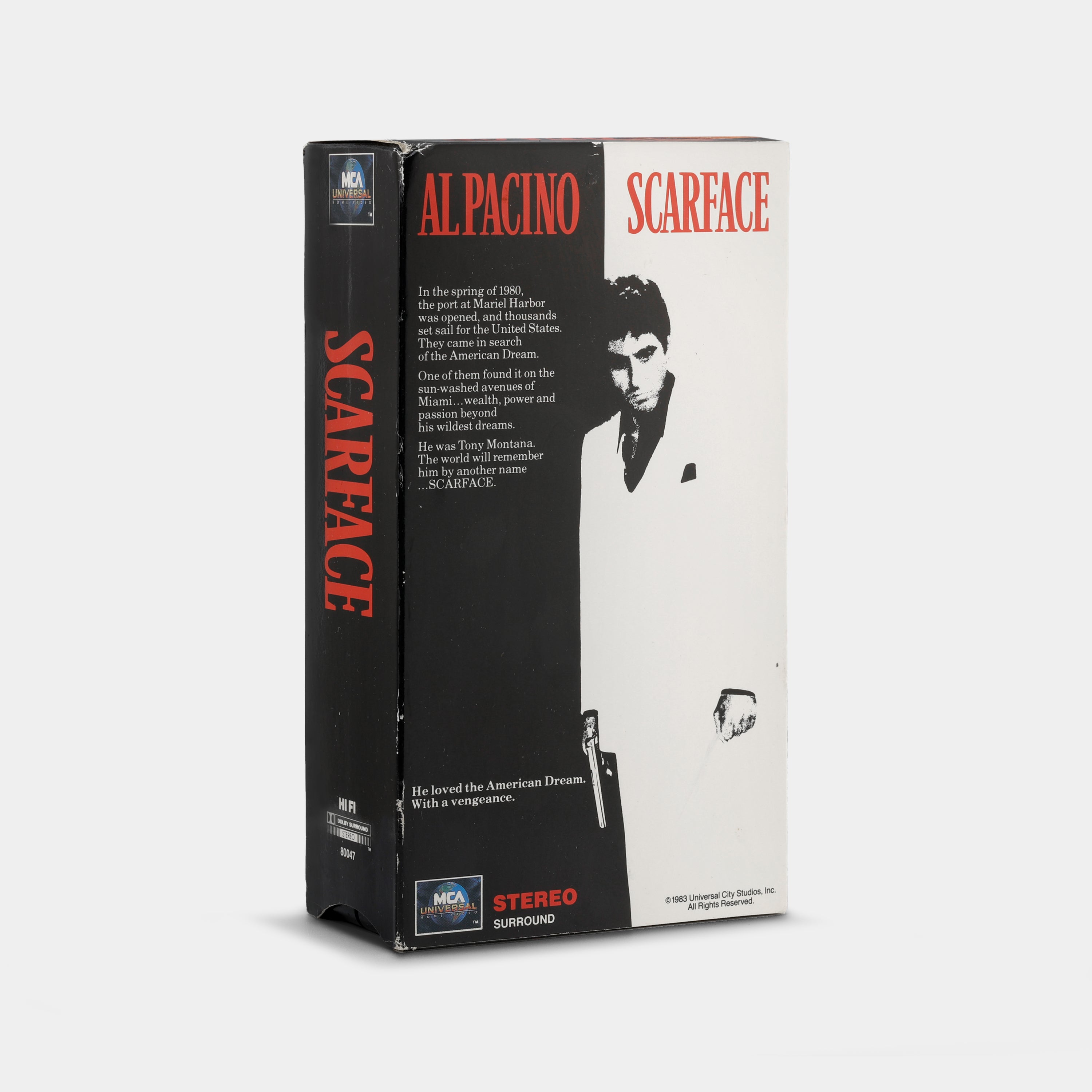 Scarface VHS Tape Set