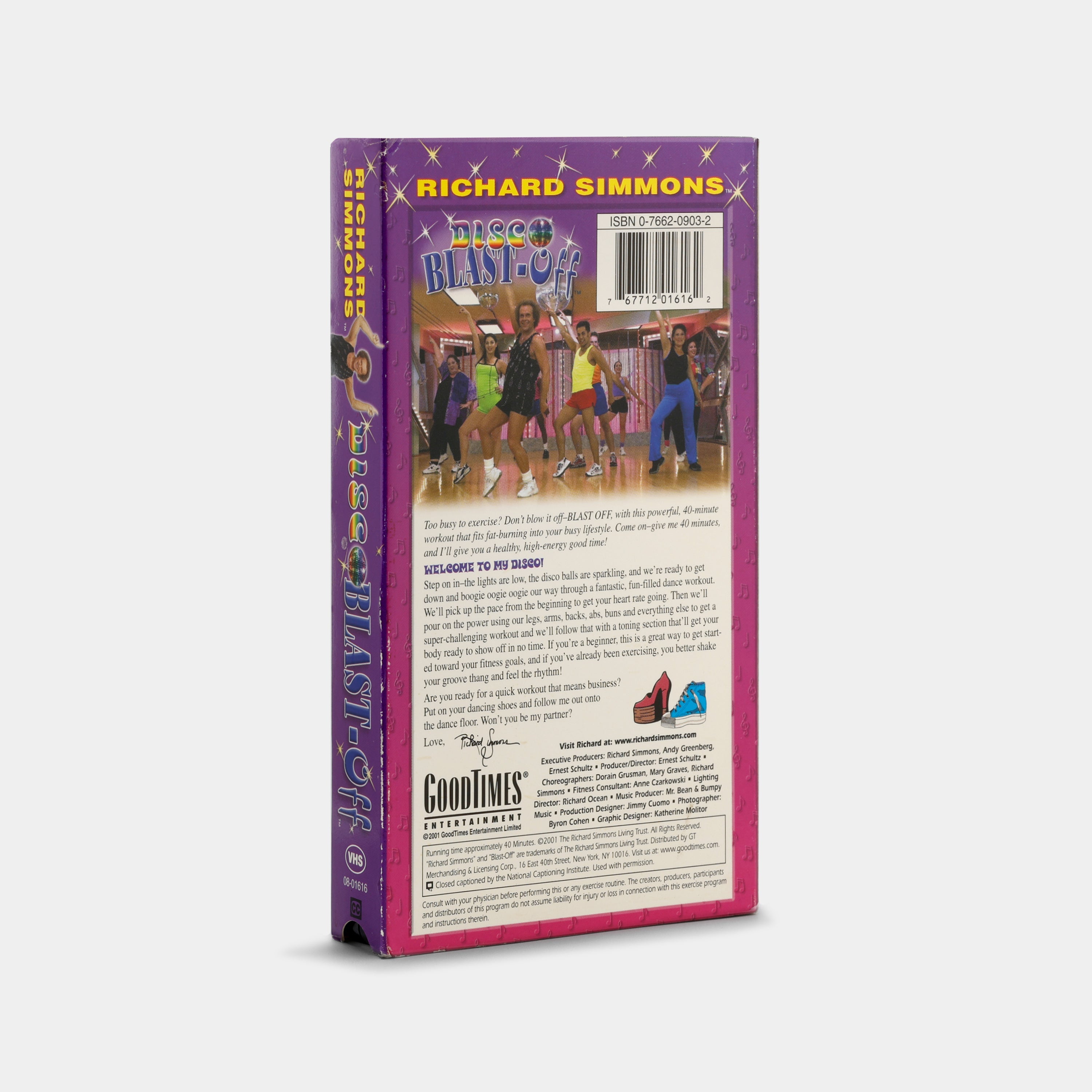 Richard Simmons: Disco Blast-Off VHS Tape