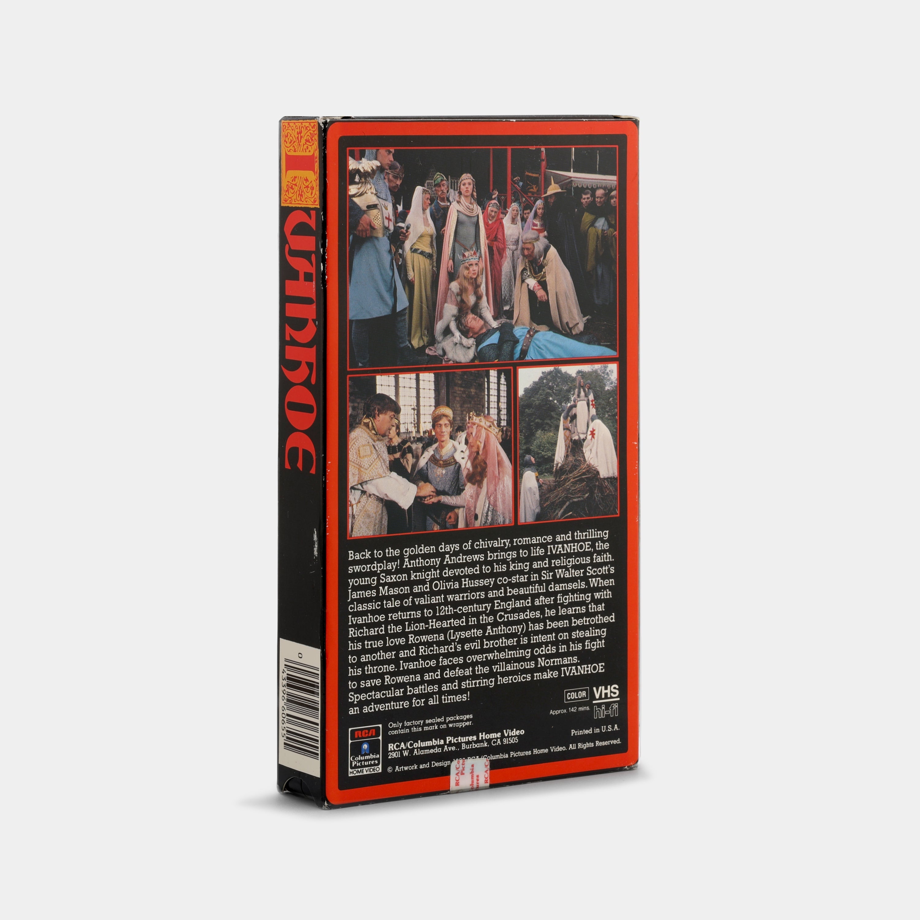 Ivanhoe VHS Tape