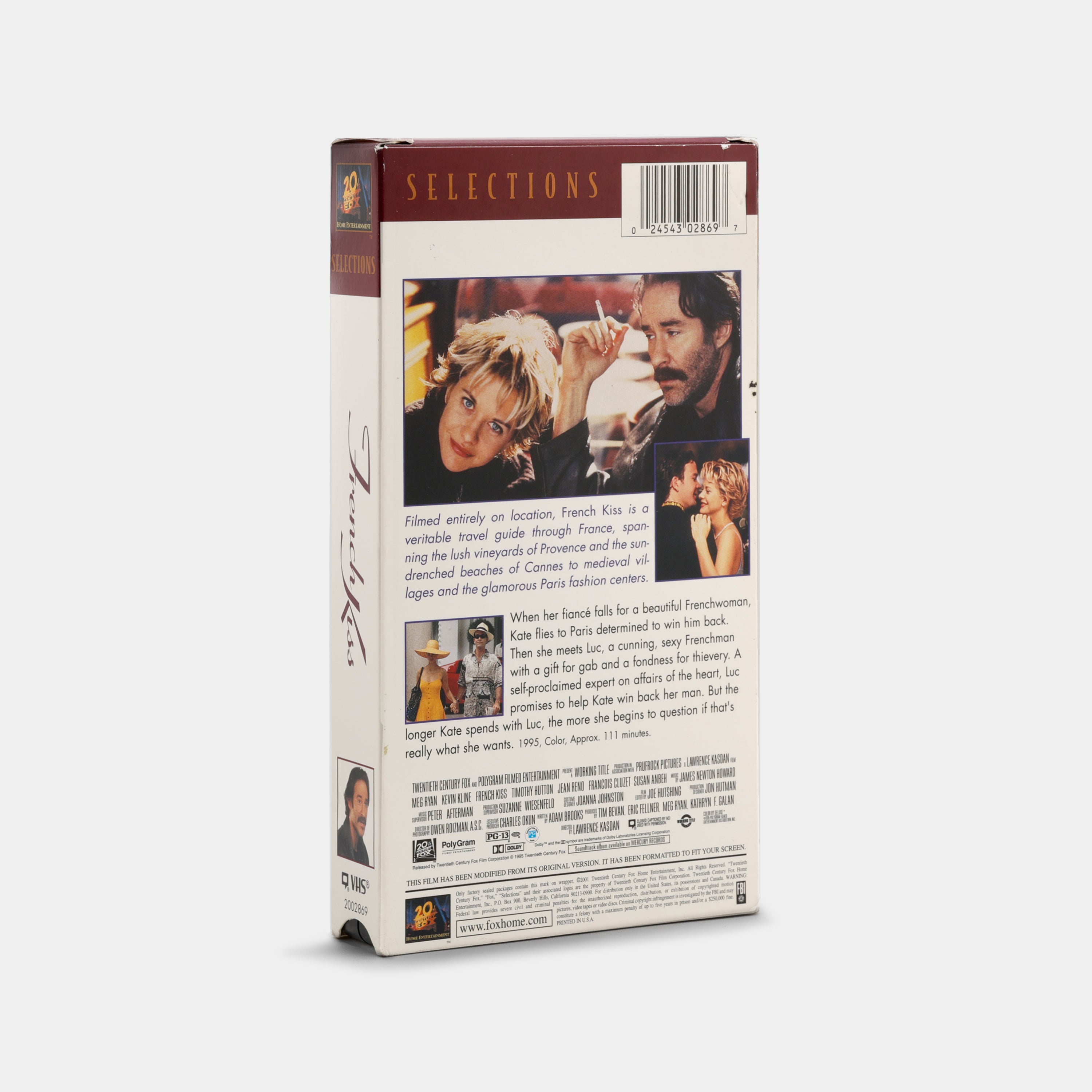 French Kiss VHS Tape