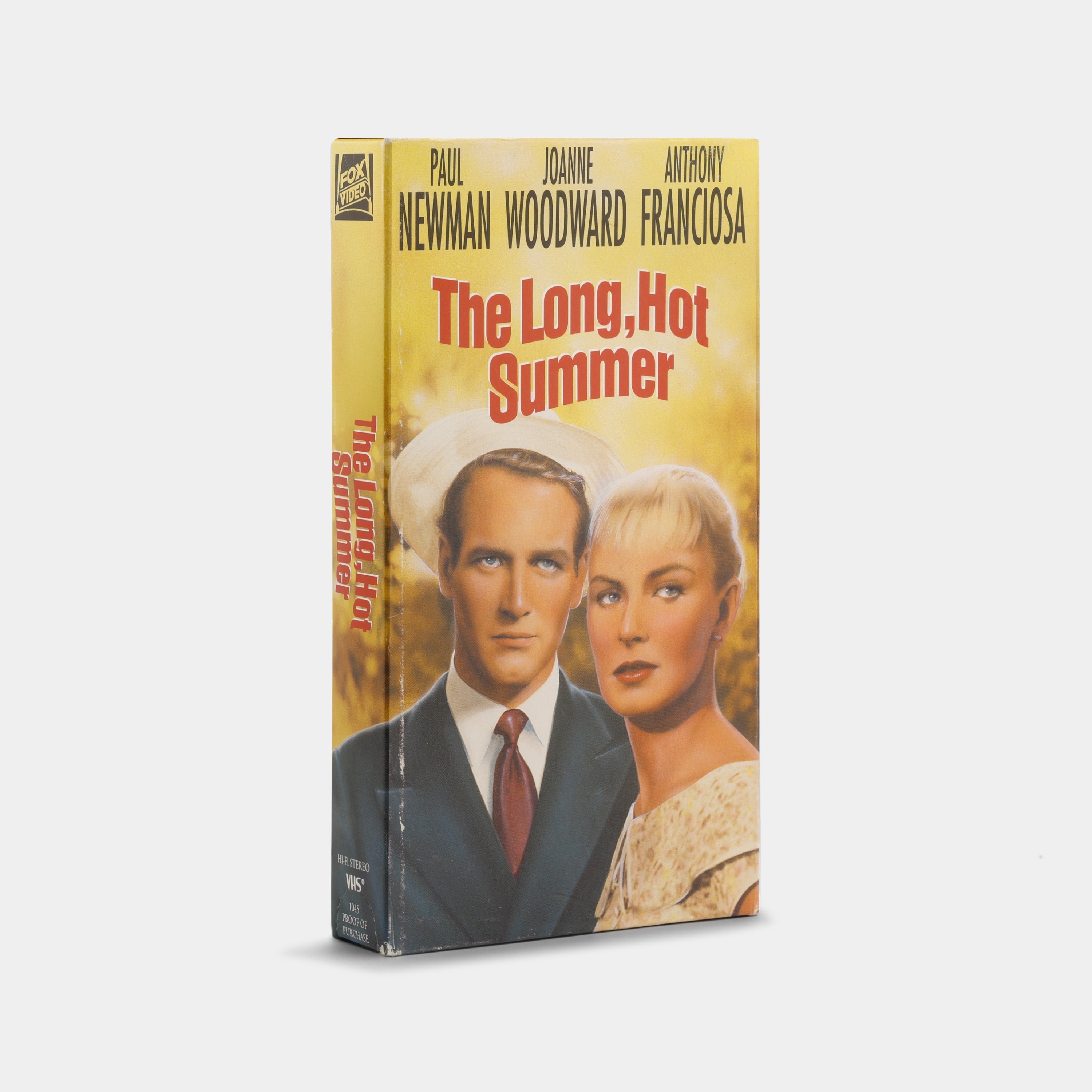 The Long Hot Summer VHS Tape
