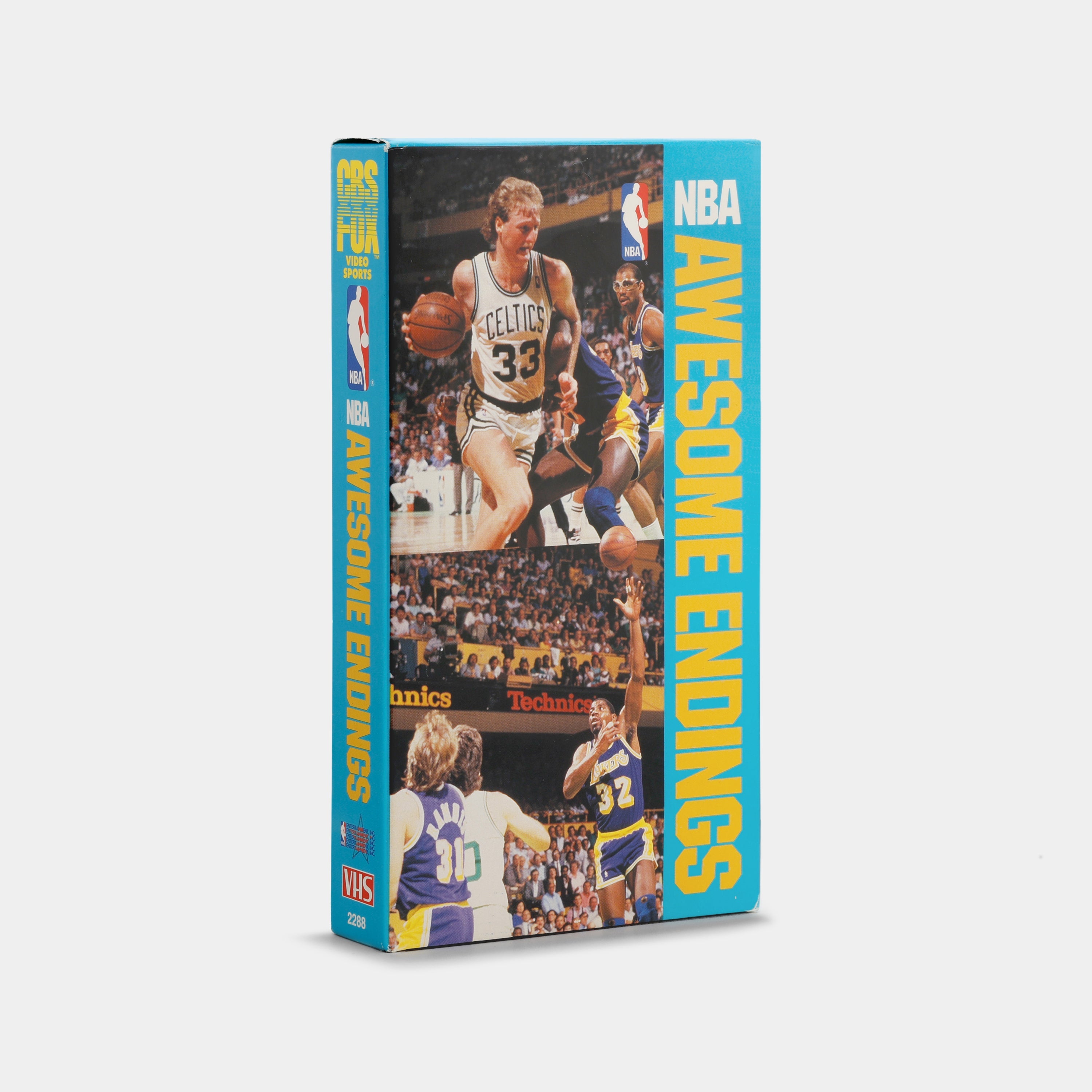 NBA Awesome Endings VHS Tape