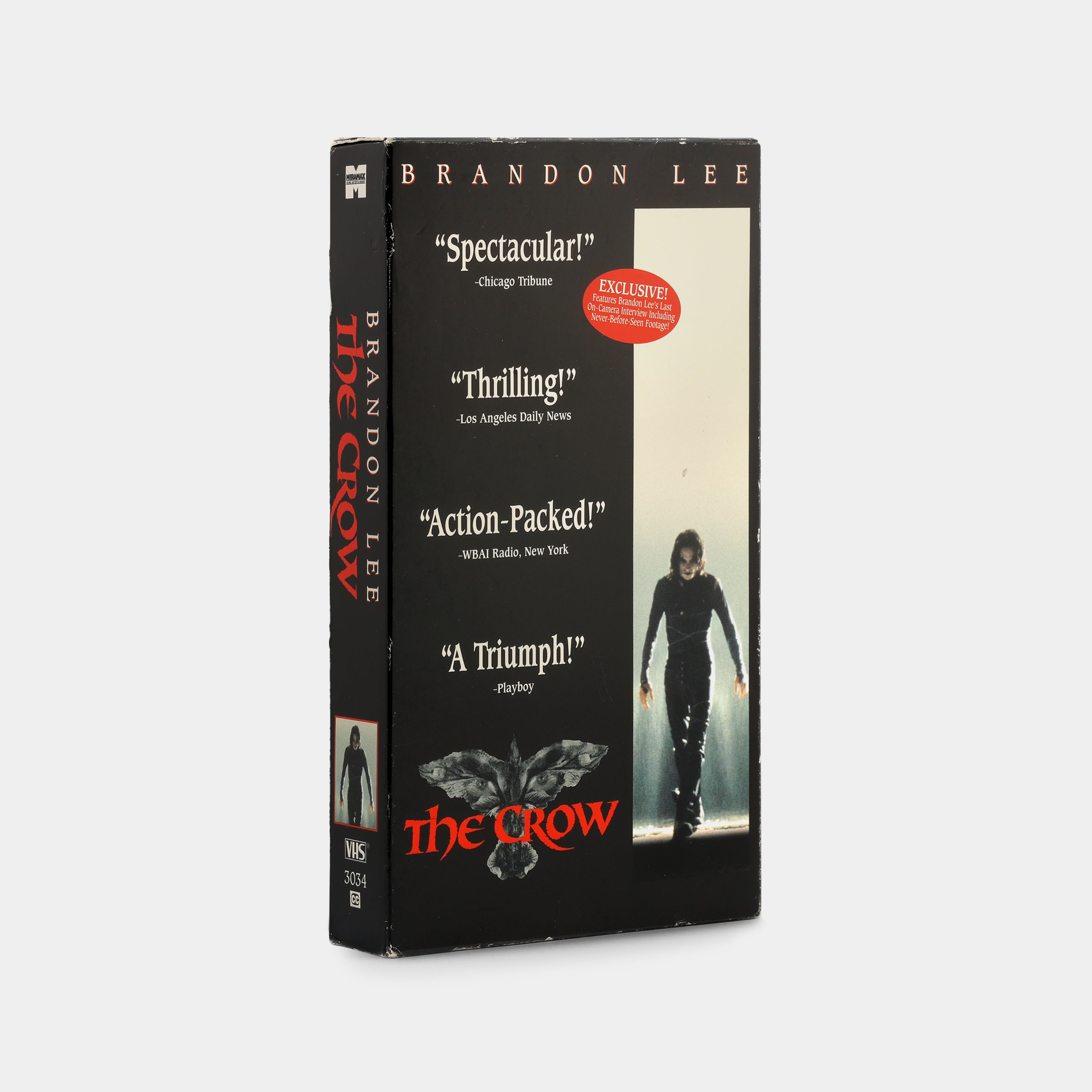 The Crow VHS Tape