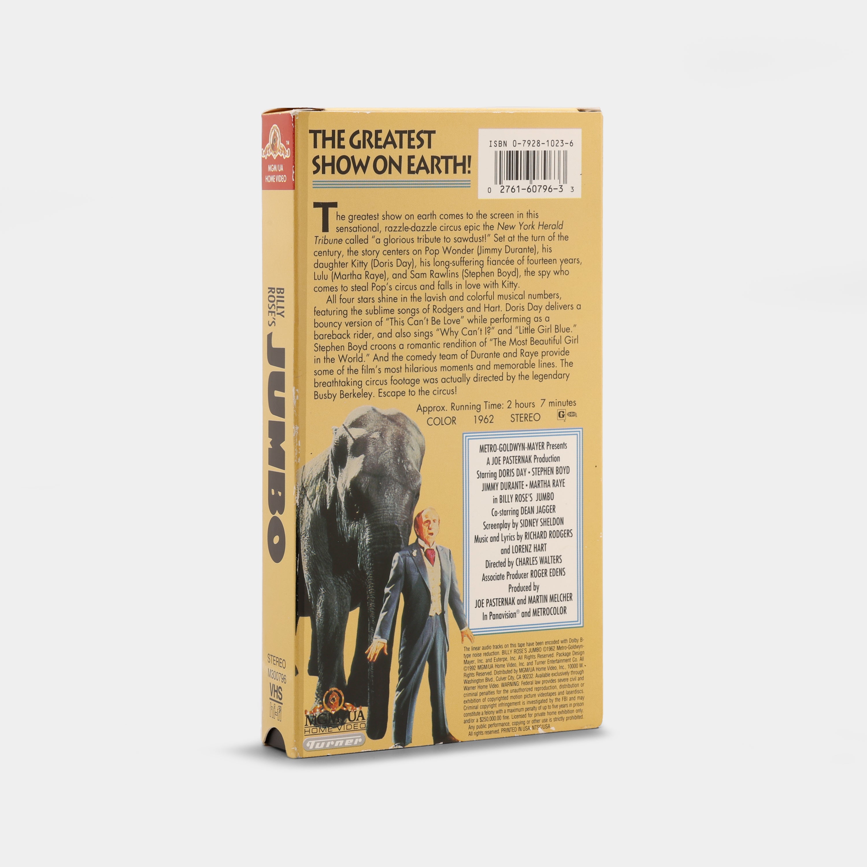 Billy Rose's Jumbo VHS Tape