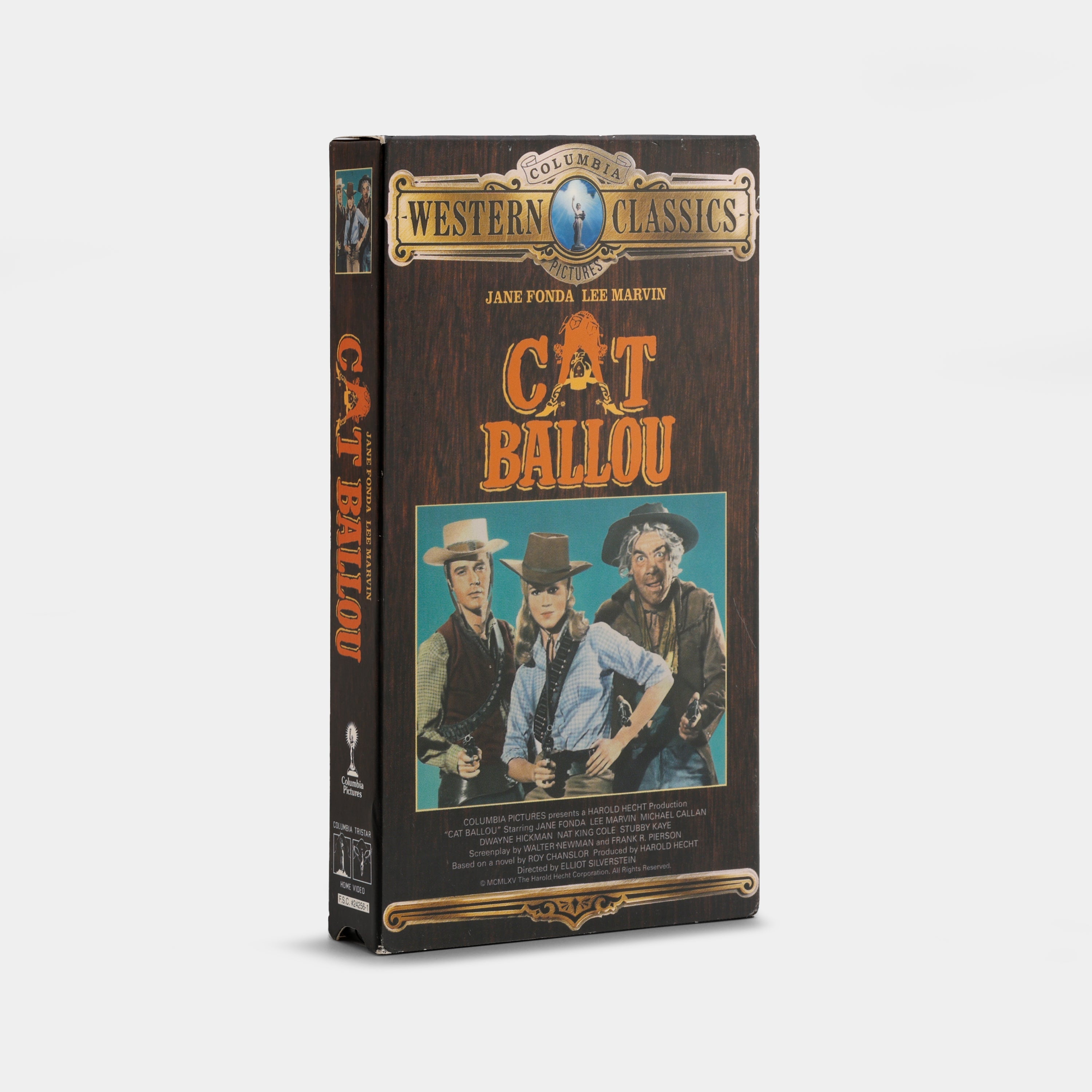Cat Ballou VHS Tape