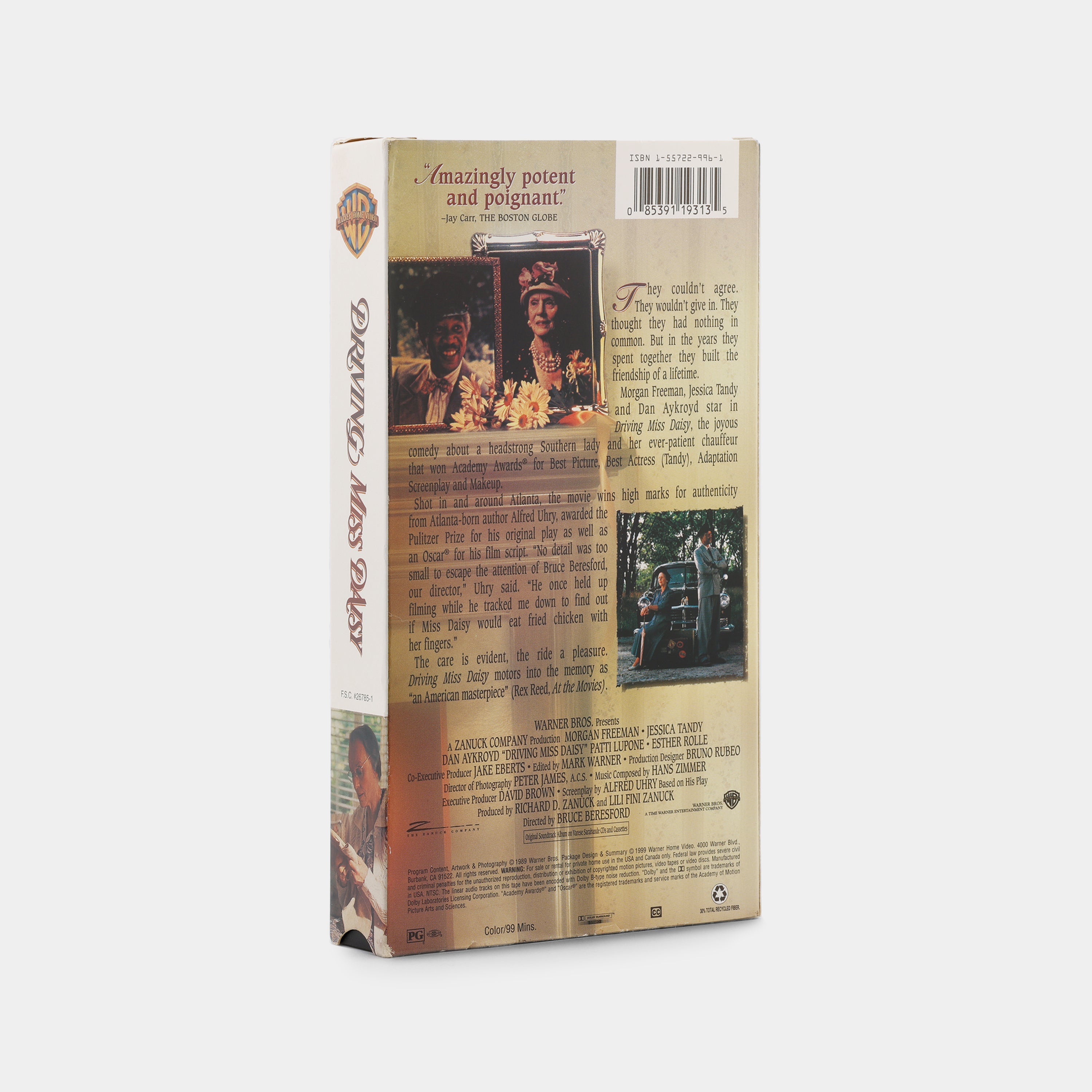 Driving Miss Daisy VHS Tape