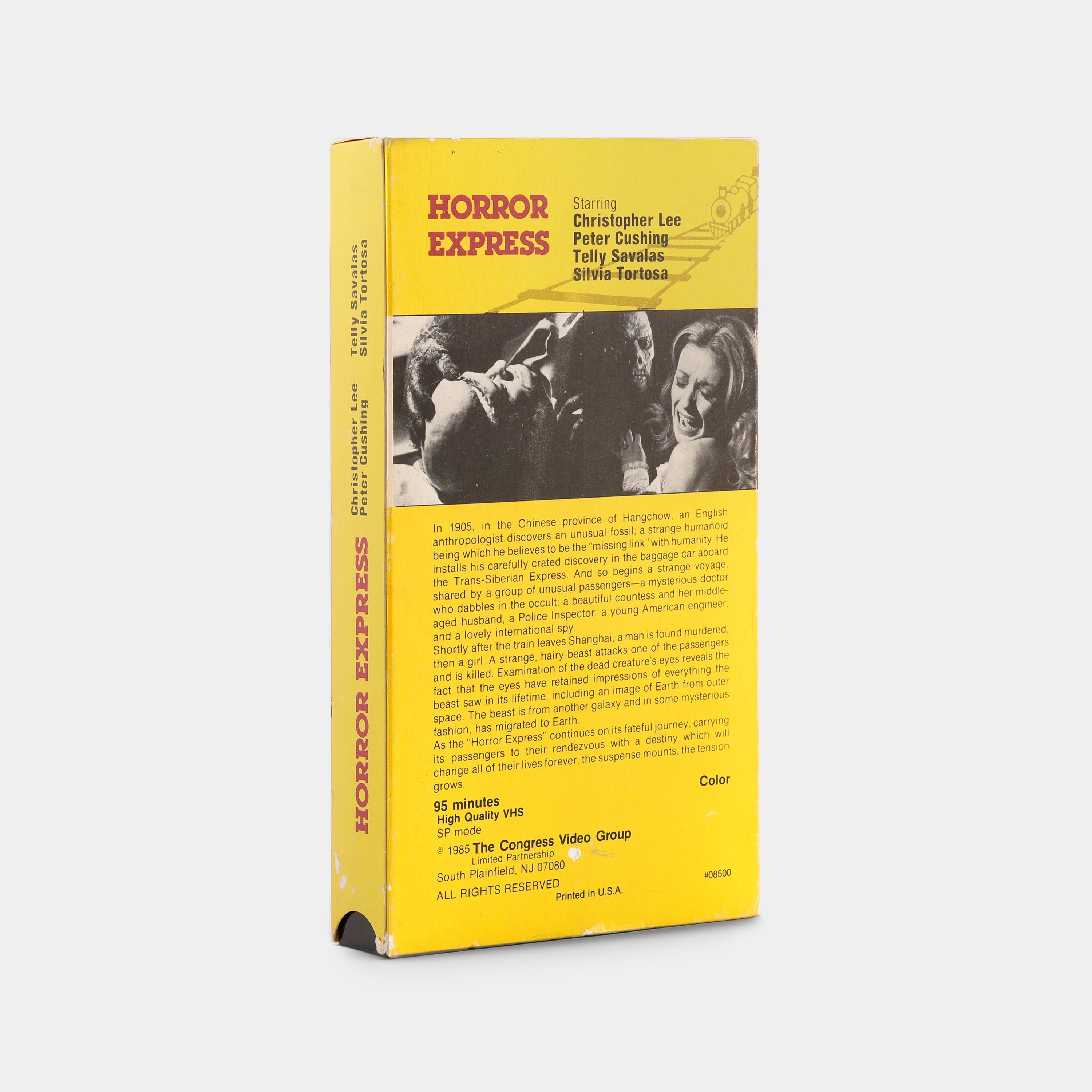 Horror Express VHS Tape