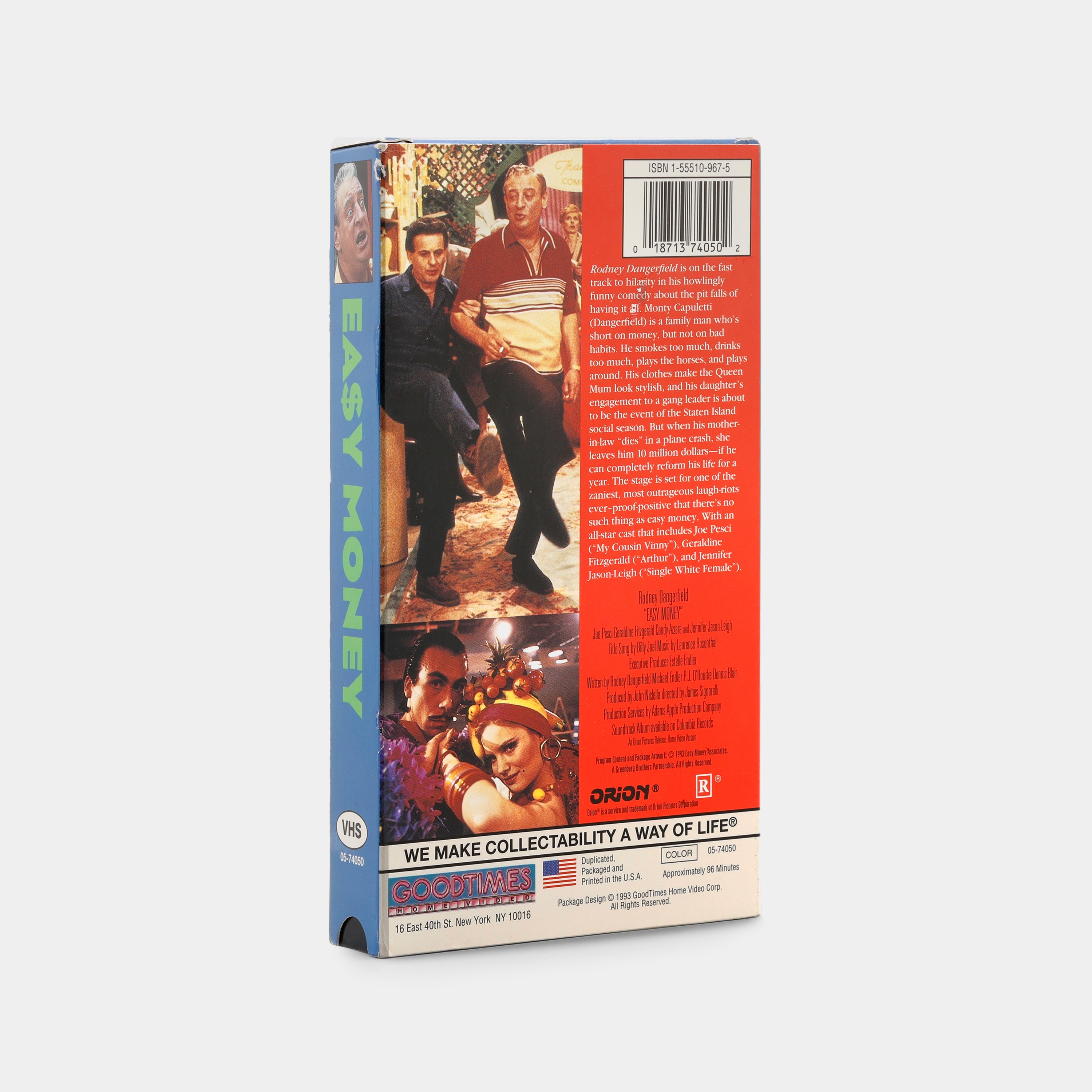 Easy Money VHS Tape