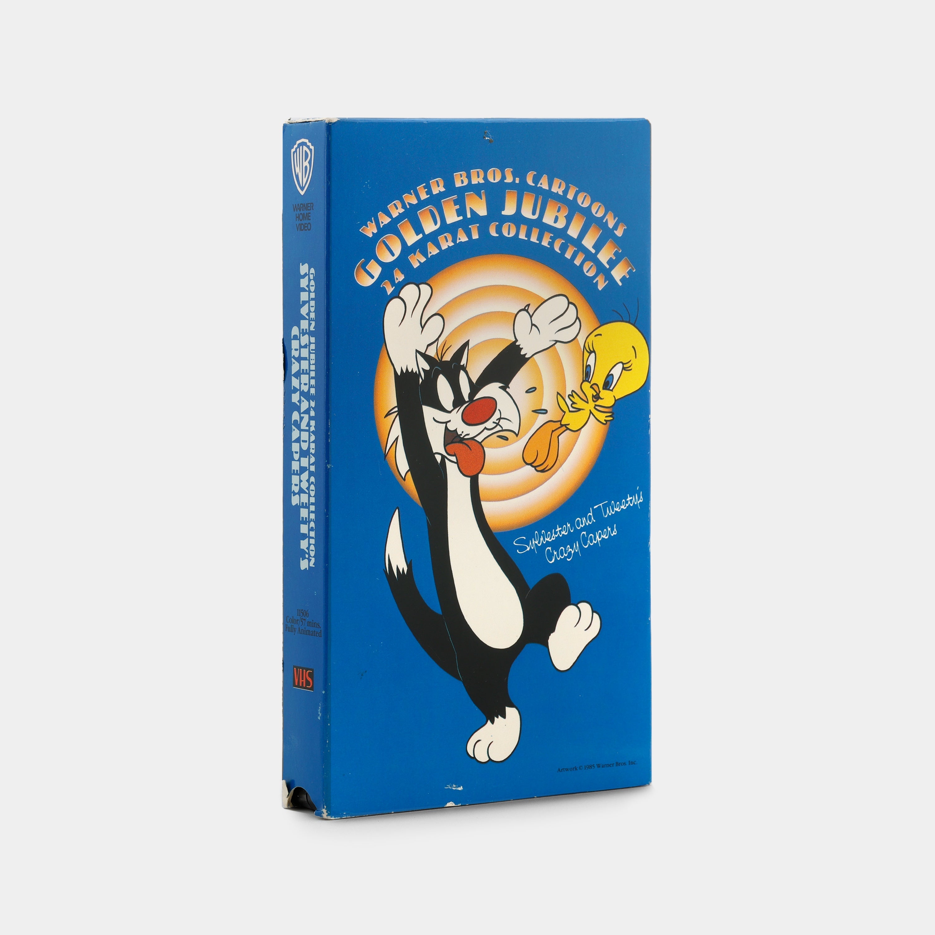 Warner Bros. Cartoons Golden Jubilee 24 Karat Collection: Sylvester and Tweety's Crazy Capers VHS Tape