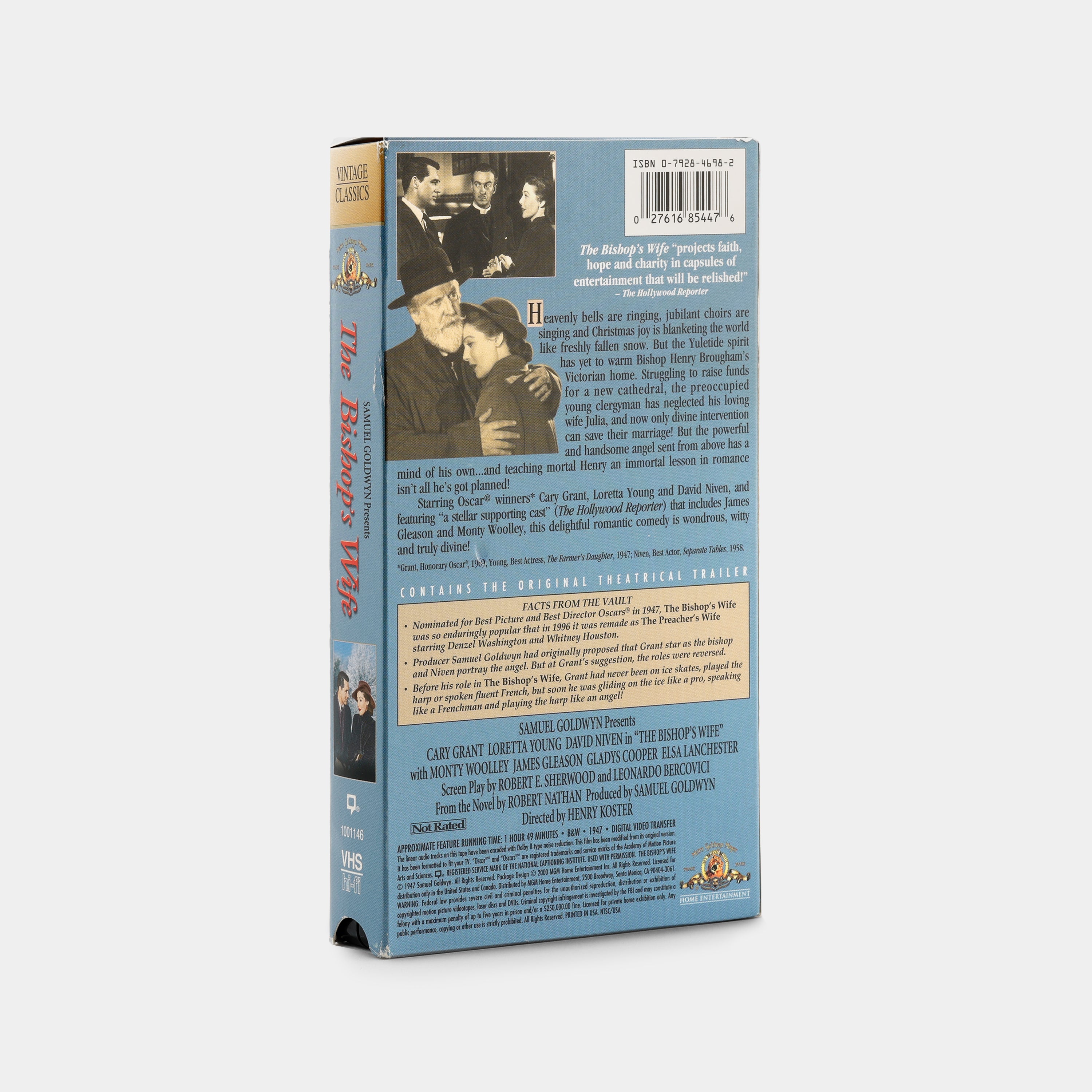 The Bishop's Wife VHS Tape