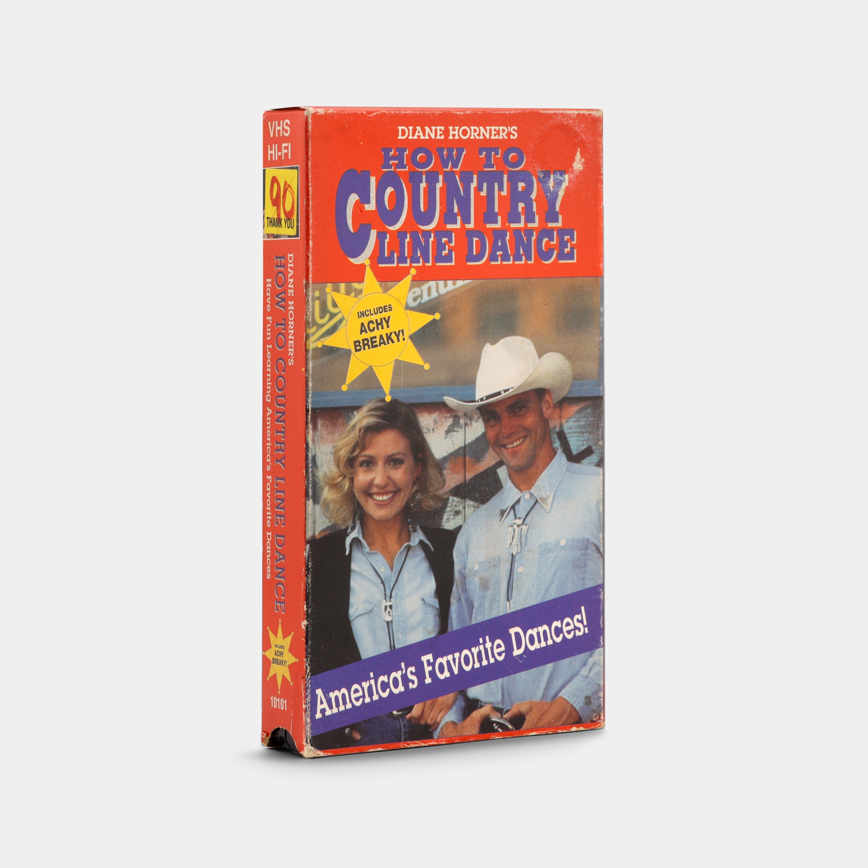 Diane Horner's How to Country Line Dance VHS Tape