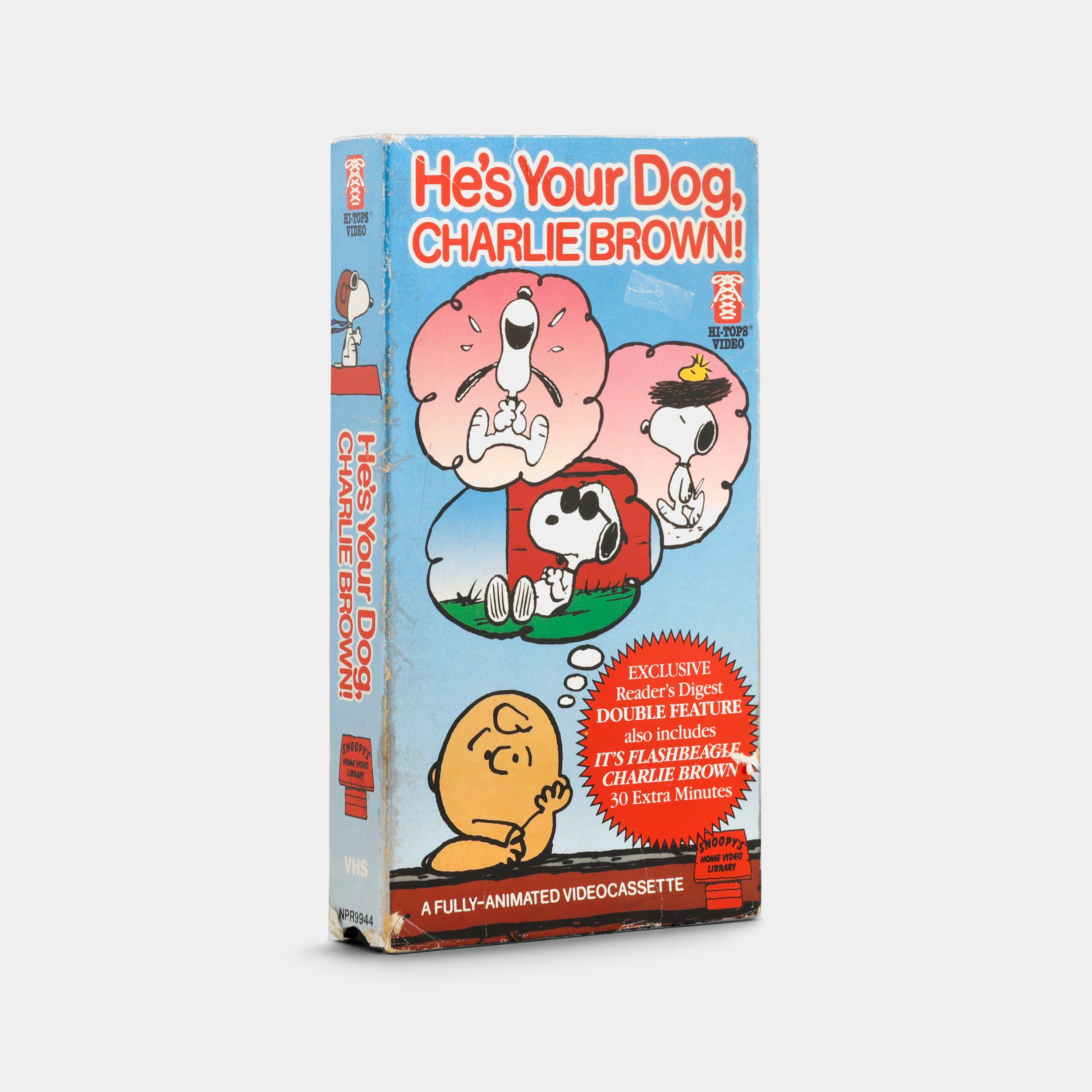 He's Your Dog, Charlie Brown / It's Flashbeagle, Charlie Brown VHS Tap ...