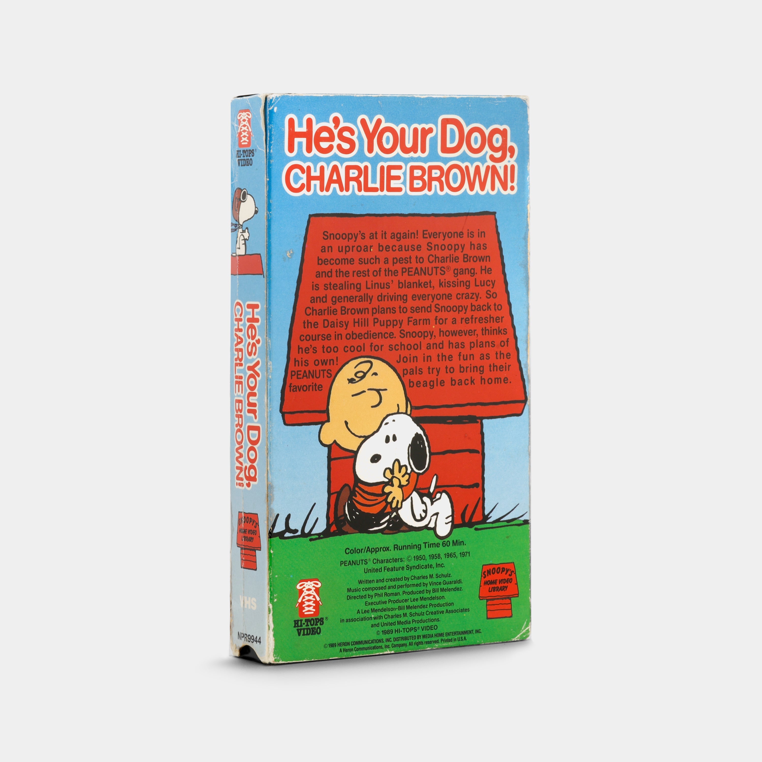 He's Your Dog, Charlie Brown / It's Flashbeagle, Charlie Brown VHS Tape